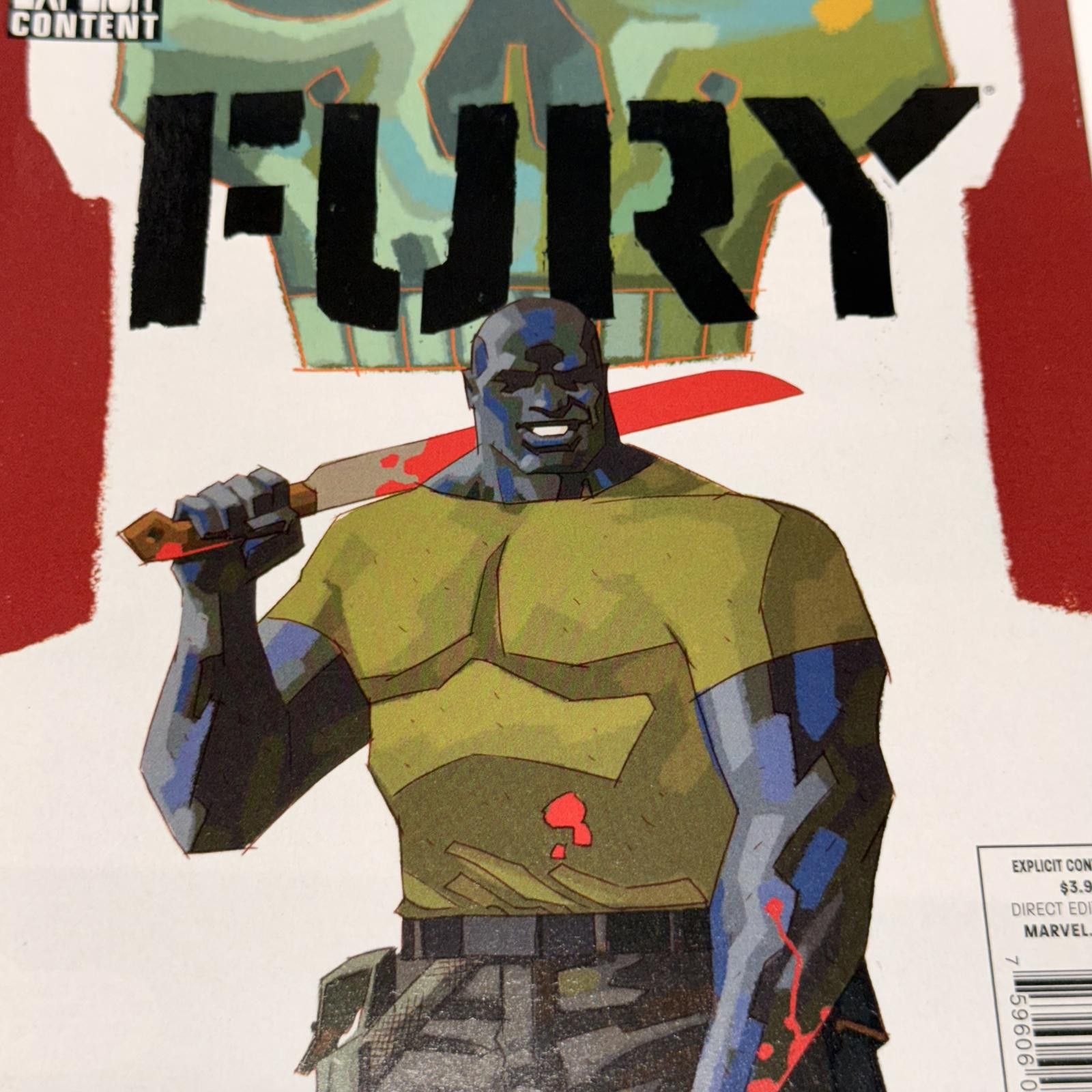 Franky Max MAX Comics FURY #10 My War Gone By - Explicit Size ONE SIZE - 6 Thumbnail
