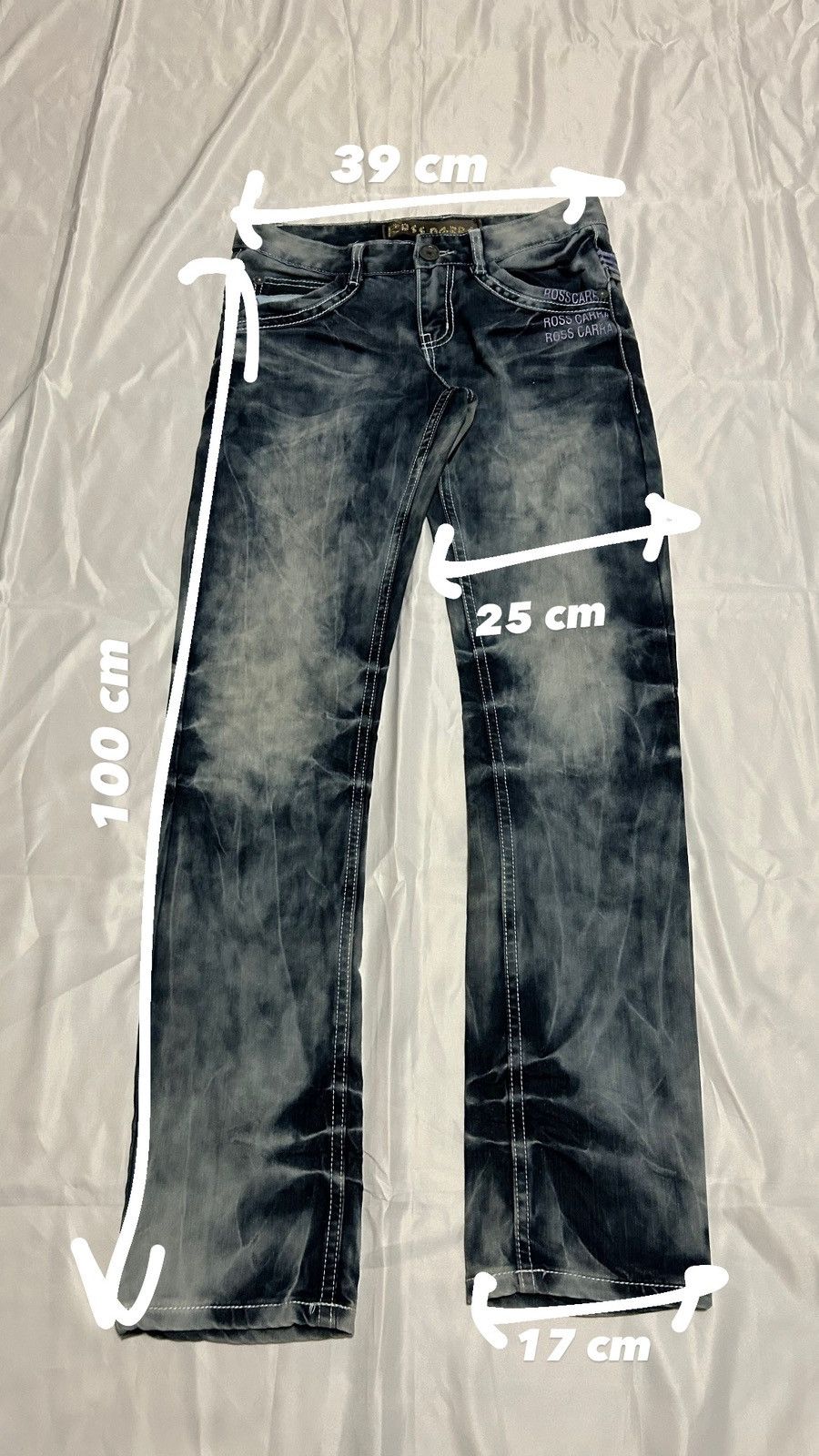 Japanese Brand Tie dye skinny jeans Size US 29 - 7 Thumbnail