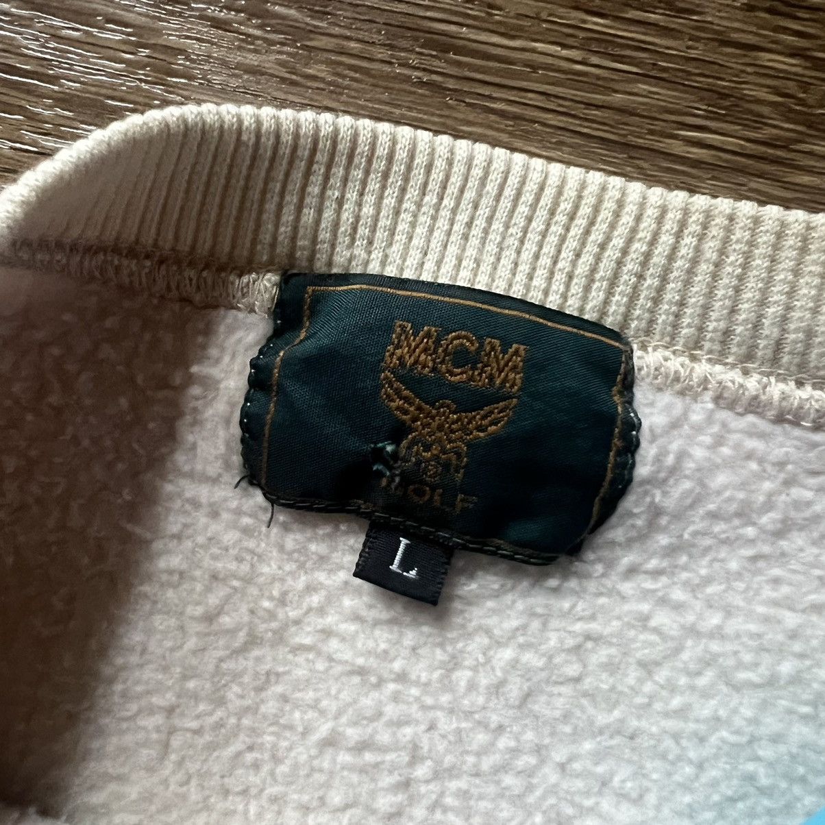MCM MCM White Golf Pull Over Sweater Size US L / EU 52-54 / 3 - 3 Thumbnail