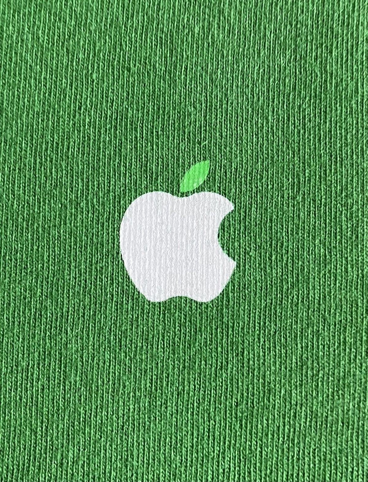 Apple × Designer Apple Green Color Nice Design Long Sleeve Tee Size US M / EU 48-50 / 2 - 3 Thumbnail