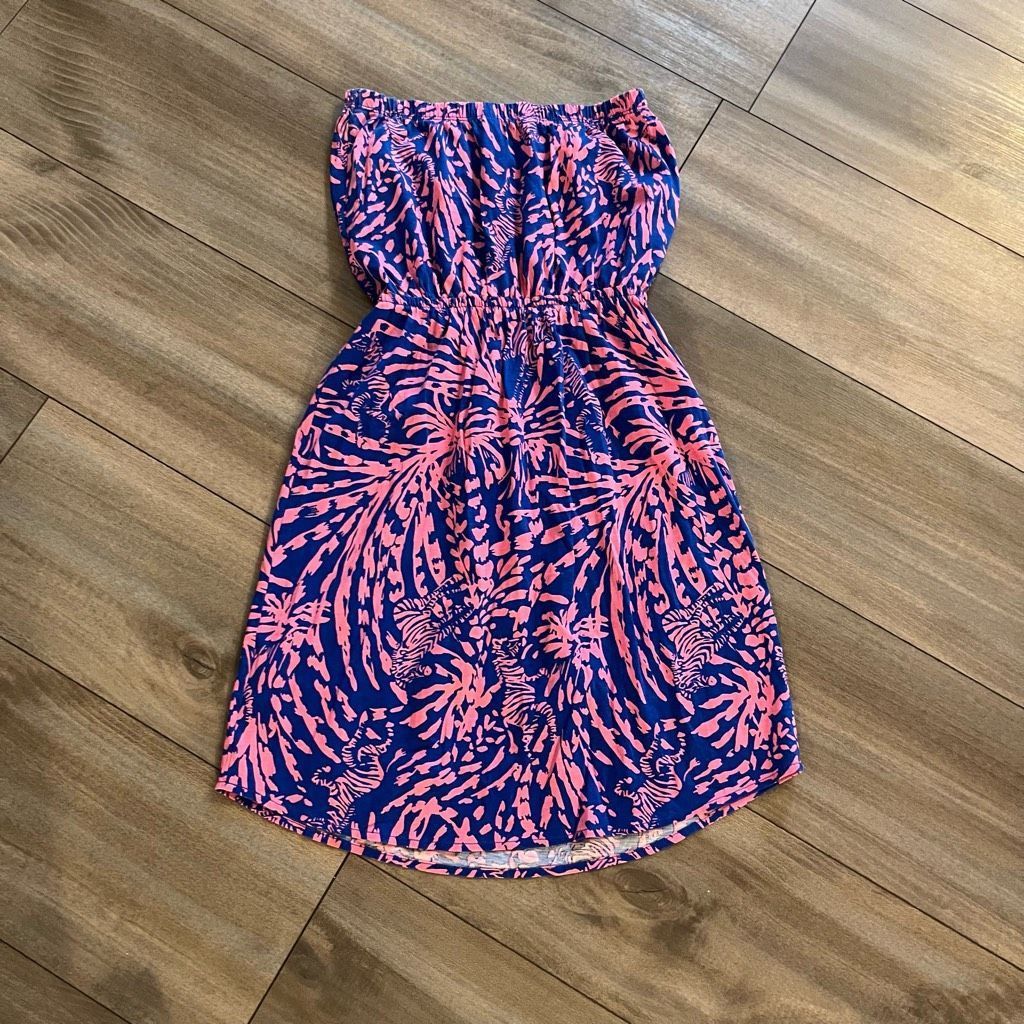 Lilly Pulitzer Lilly Pulitzer Pink Pattern Casual Dress Women XS Bin F-9 Size XS / US 0-2 / IT 36-38 - 4 Thumbnail