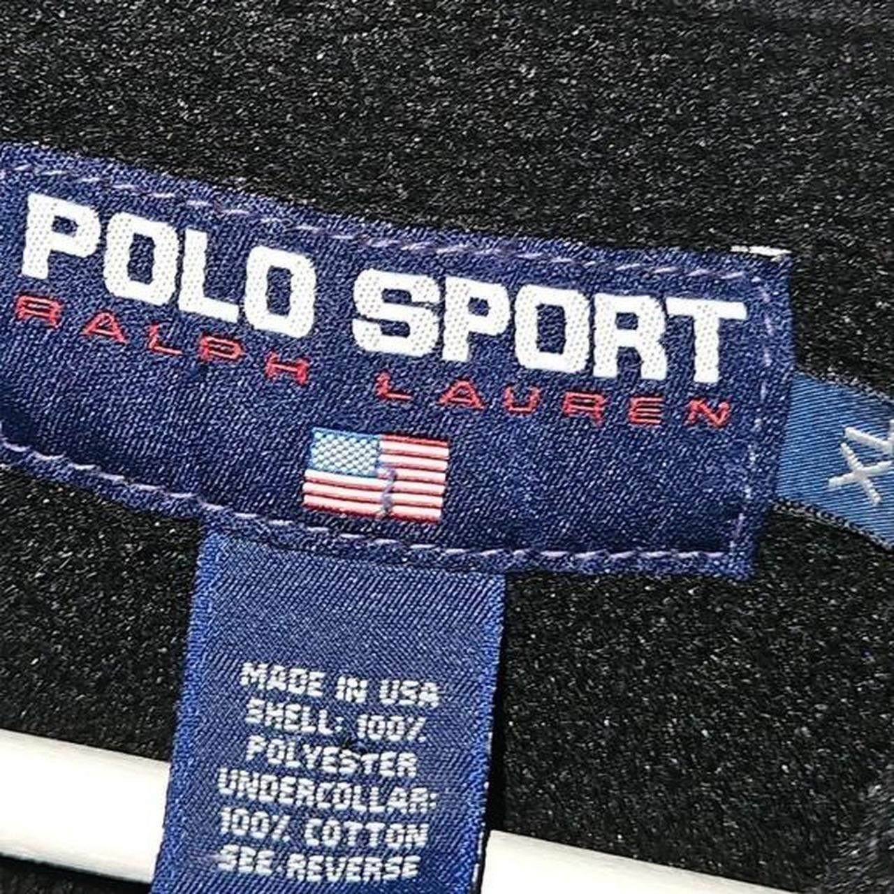 Polo Ralph Lauren Polo Sport Ralph Lauren Black Fleece Full Zip Jacket Size US XL / EU 56 / 4 - 5 Thumbnail