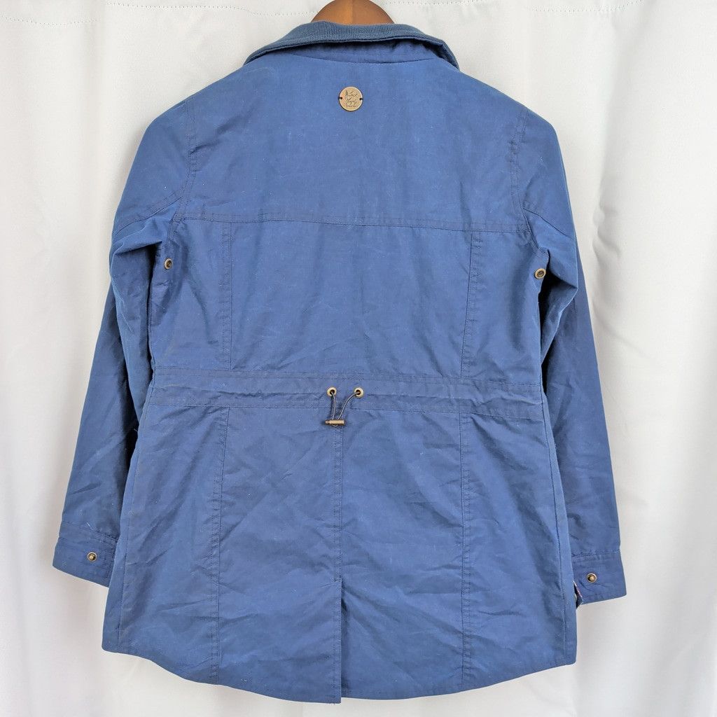 Other Ladies' Jack Murphy Blue Waxed Cotton Scrunch Waist Jacket 6 Size M / US 6-8 / IT 42-44 - 7 Thumbnail