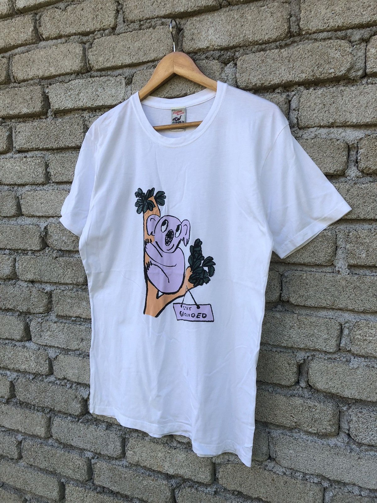 Vintage Vintage Flightless Record Wet Ass Proddy Koala Tshirt Size US M / EU 48-50 / 2 - 4 Thumbnail
