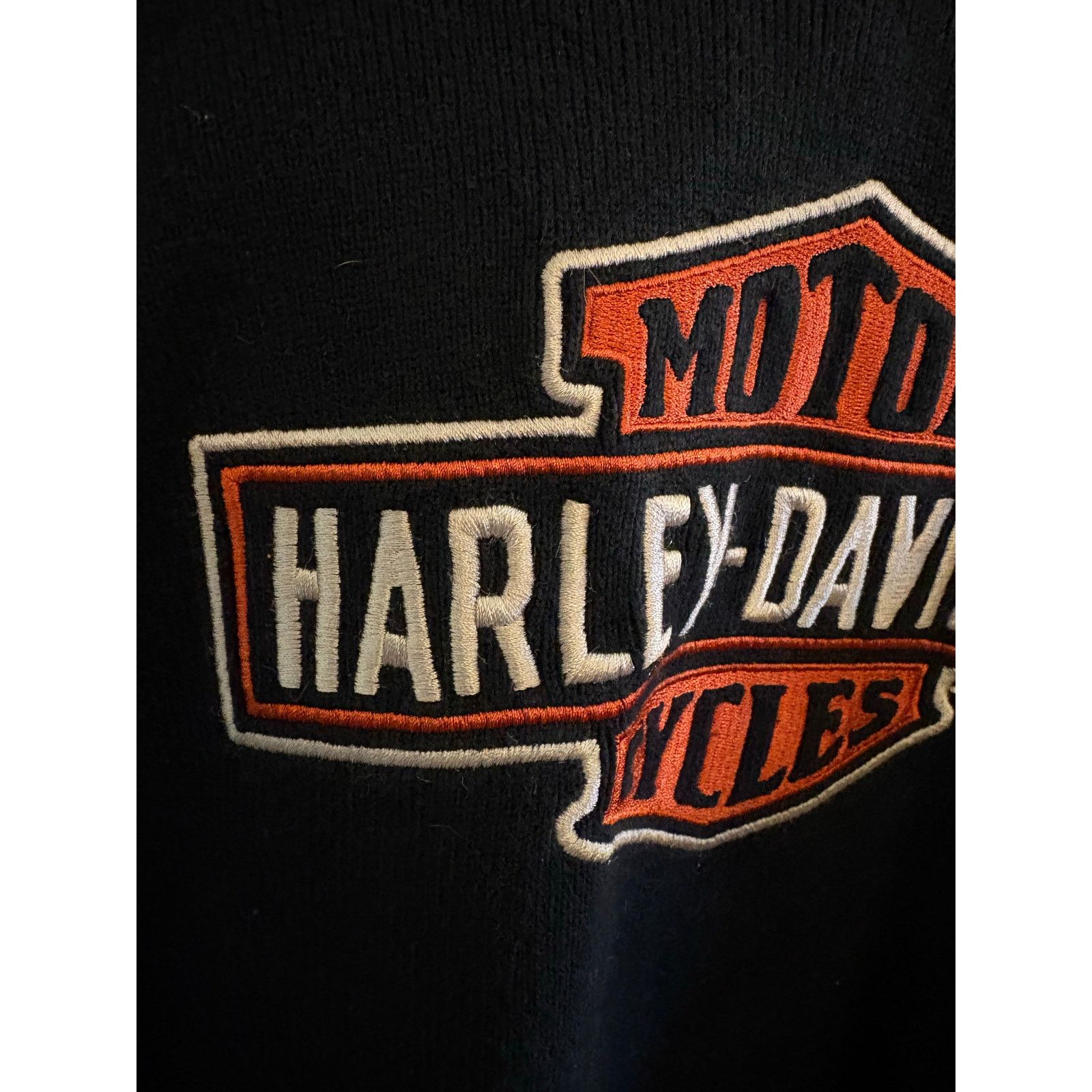 Harley Davidson Vintage Harley-Davidson Sweater XL. Embroidered. 1/4 zip Size US XL / EU 56 / 4 - 3 Thumbnail