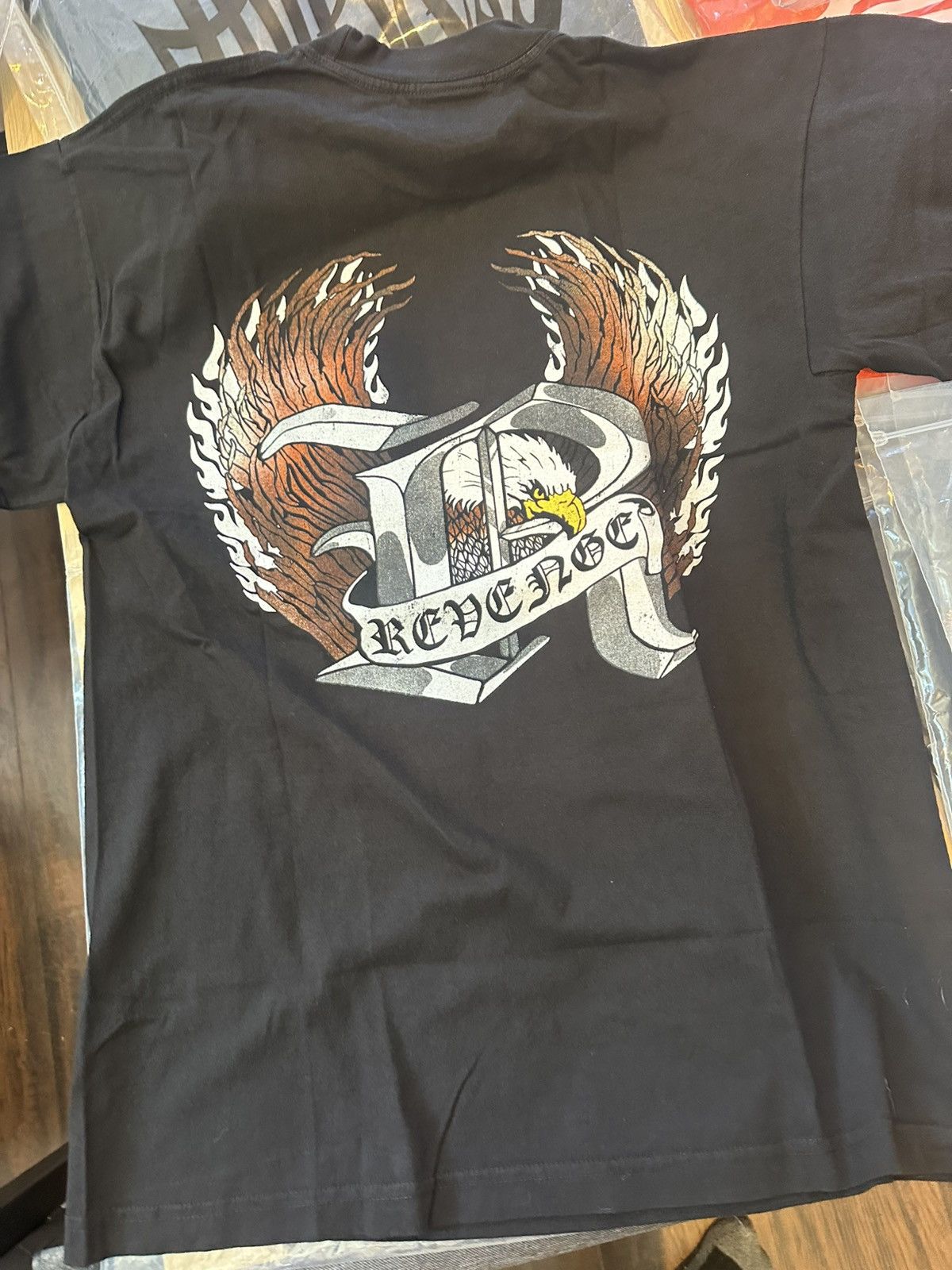 Revenge Eagle Tee Black Size US M / EU 48-50 / 2 - 2 Thumbnail