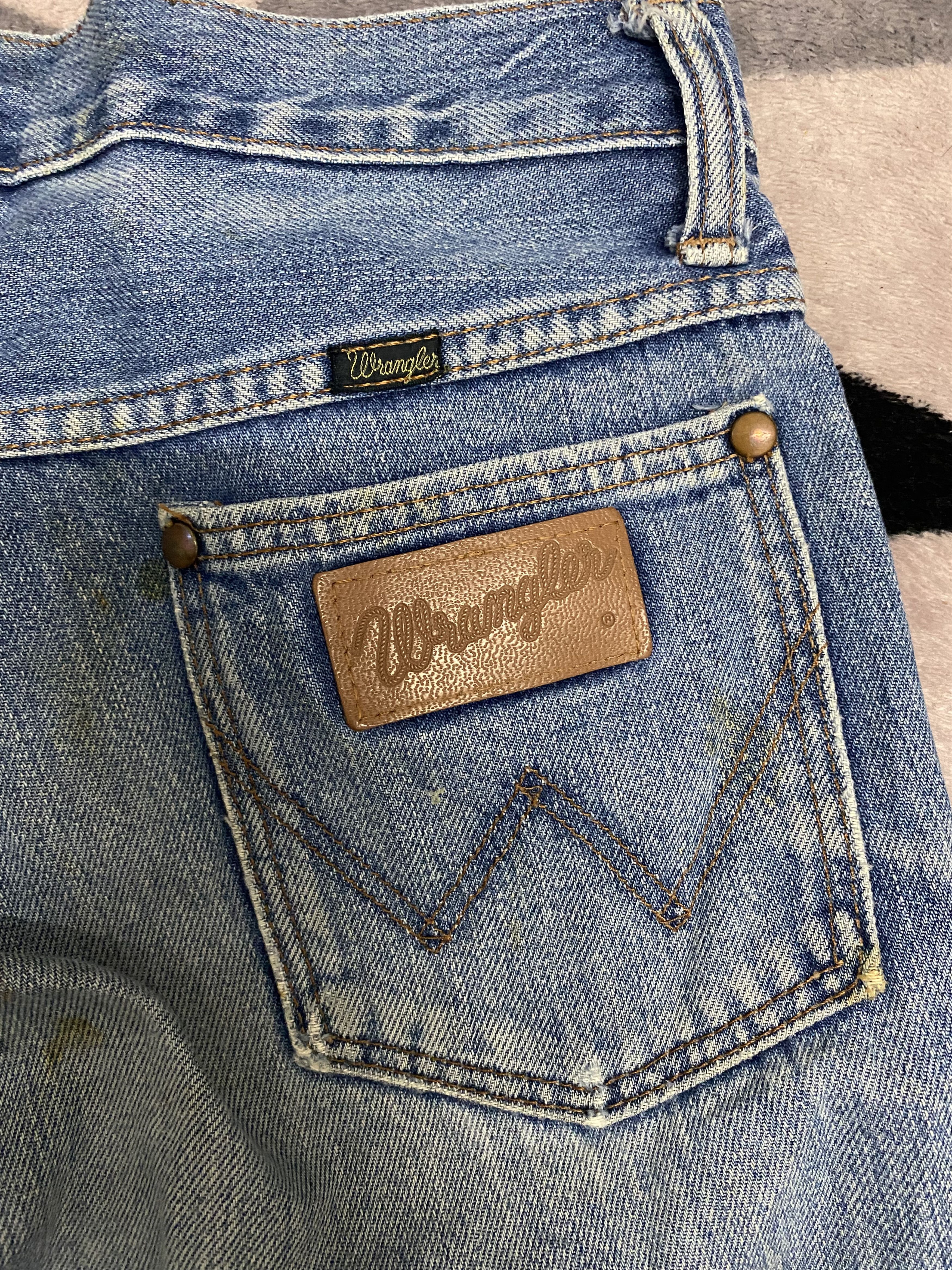 Wrangler Vintage Wrangler Flare Bootcut Jeans Size US 28 / EU 44 - 13 Thumbnail