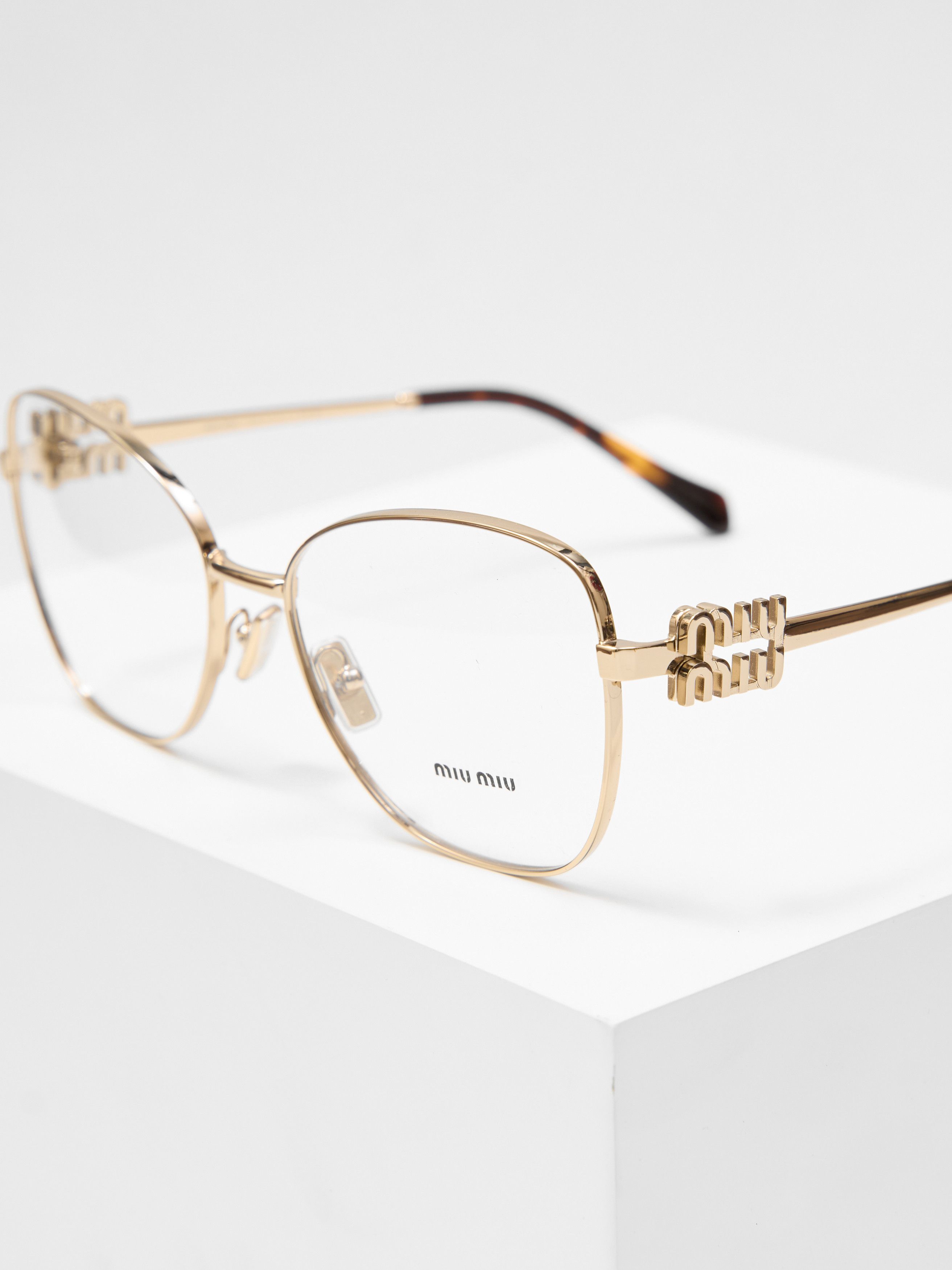 Miu Miu MIU MIU 0MU 50XV ZVN1O1 GLASSES Size ONE SIZE - 4 Thumbnail