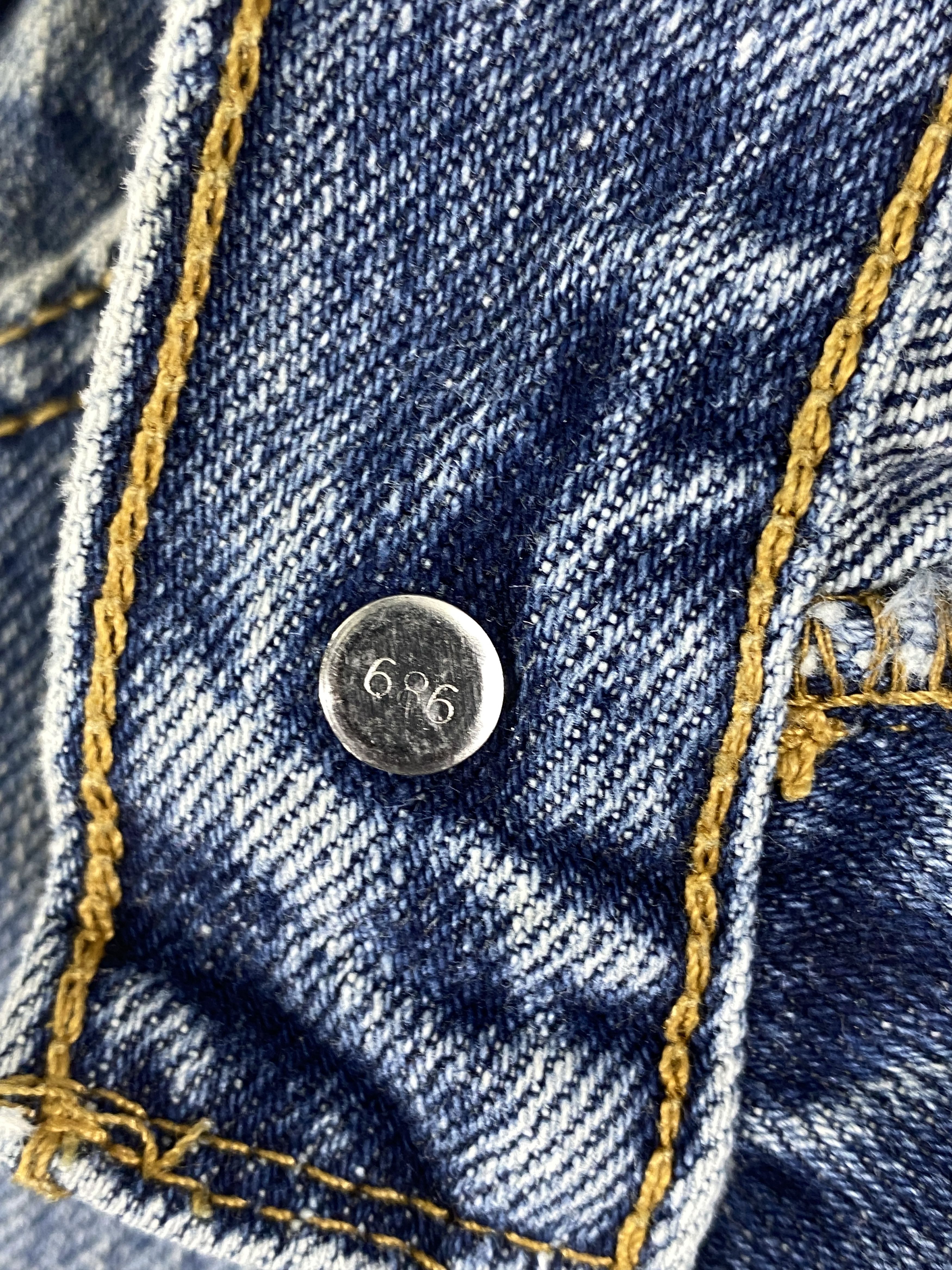 Levi's Blue Vintage Levi's 550 Jeans 34x29.5 Denim -JN1704 Size US 34 / EU 50 - 7 Thumbnail