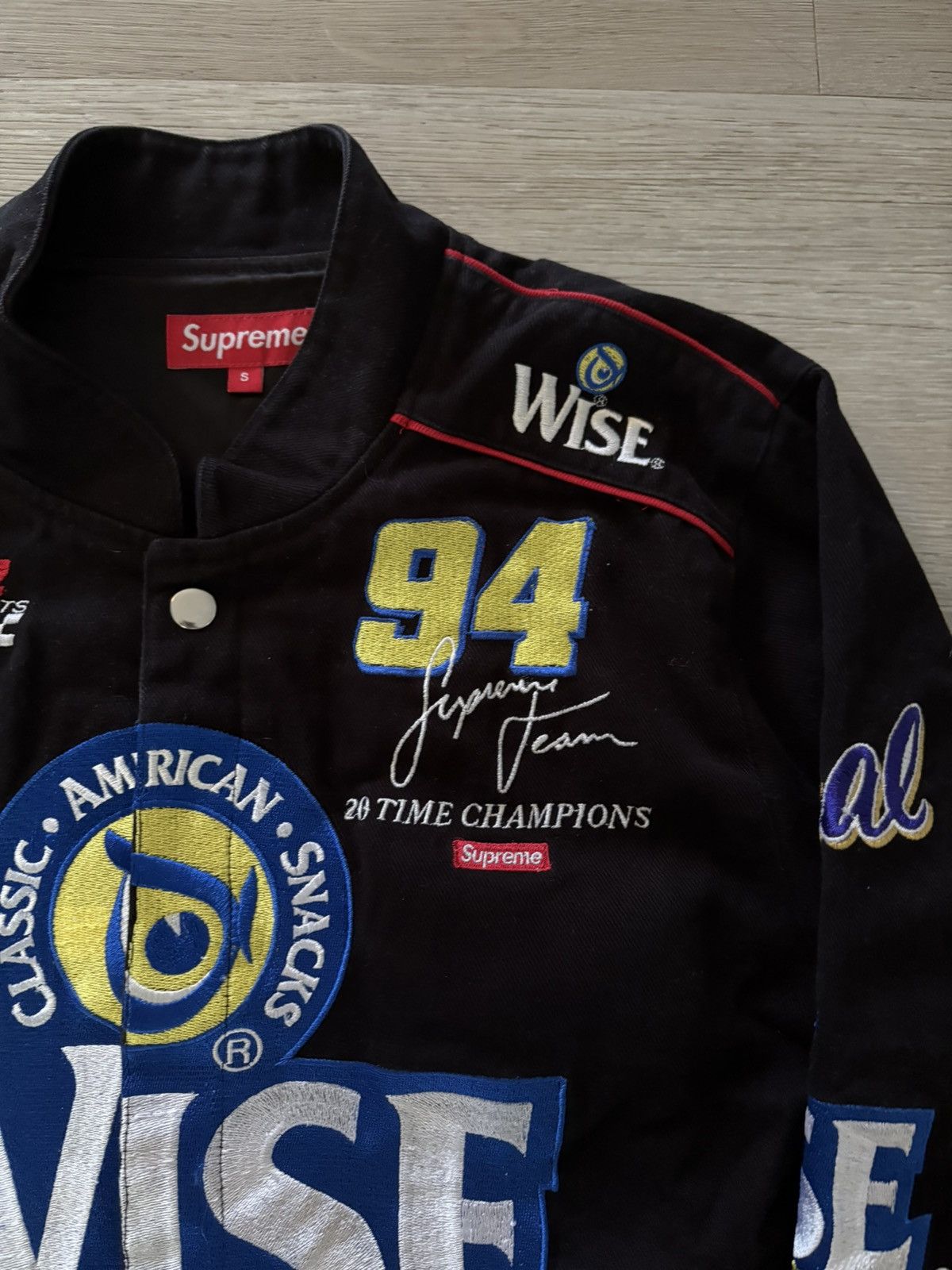 Supreme Supreme Wise Racing Jacket FW13 Black Small Size US S / EU 44-46 / 1 - 4 Thumbnail