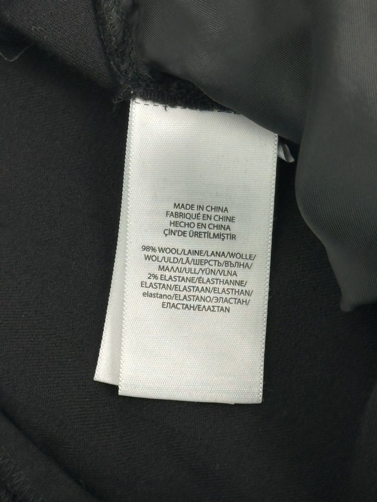 Polo Ralph Lauren Polo Ralph Lauren Black Wool Straight Women’s Trousers Size 27" / US 4 / IT 40 - 7 Thumbnail