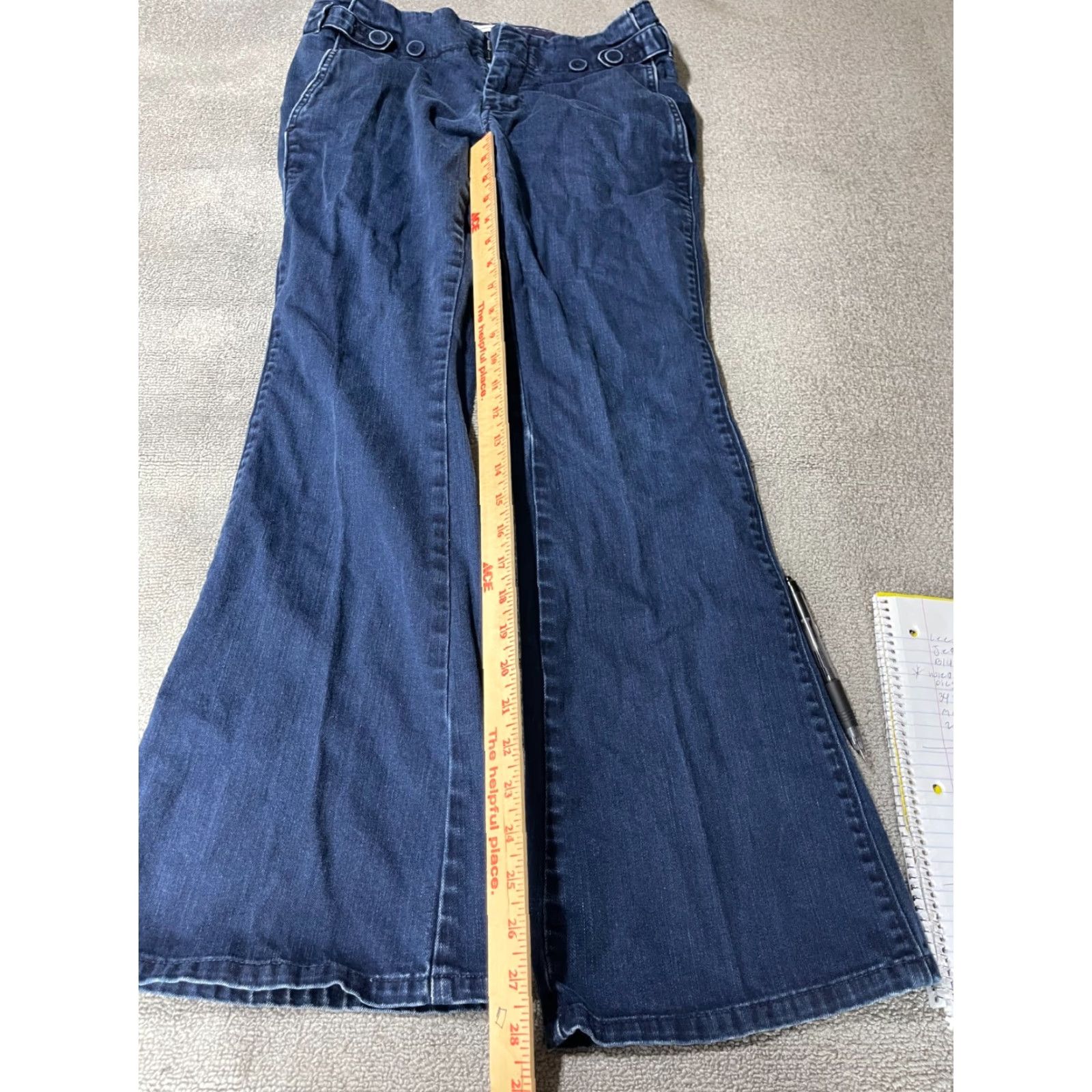 Banana Republic Banana Republic Jeans Womens Size 4 Blue Denim Bootcut Jeans Blue Womens 4 Banana Republic Denim Jeans Size 27" / US 4 / IT 40 - 2 Thumbnail