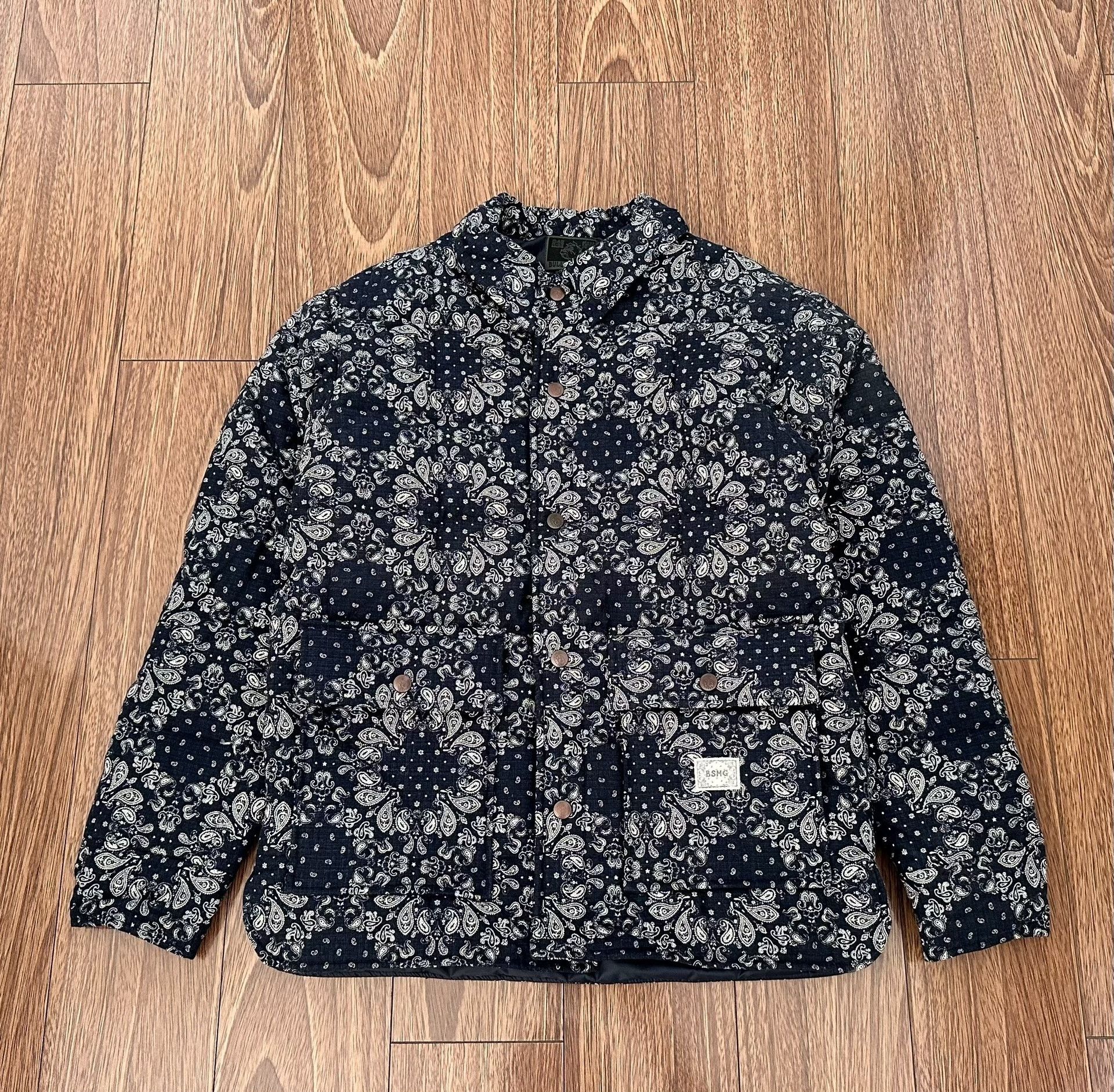 Japanese Brand Glad Hand Bandana Cotton Jacket Size US S / EU 44-46 / 1 - 1 Thumbnail