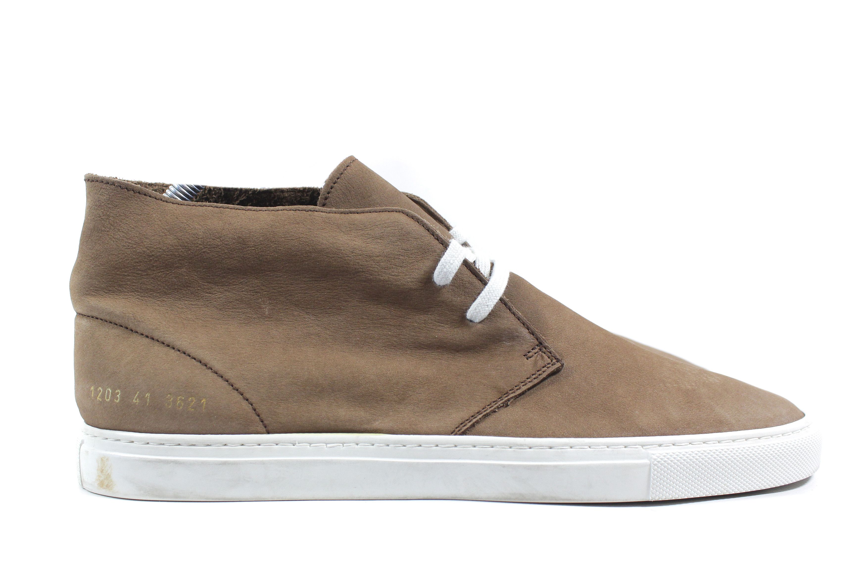 Common Projects Suede High Top Sneakers Size US 8 / EU 41 - 2 Thumbnail