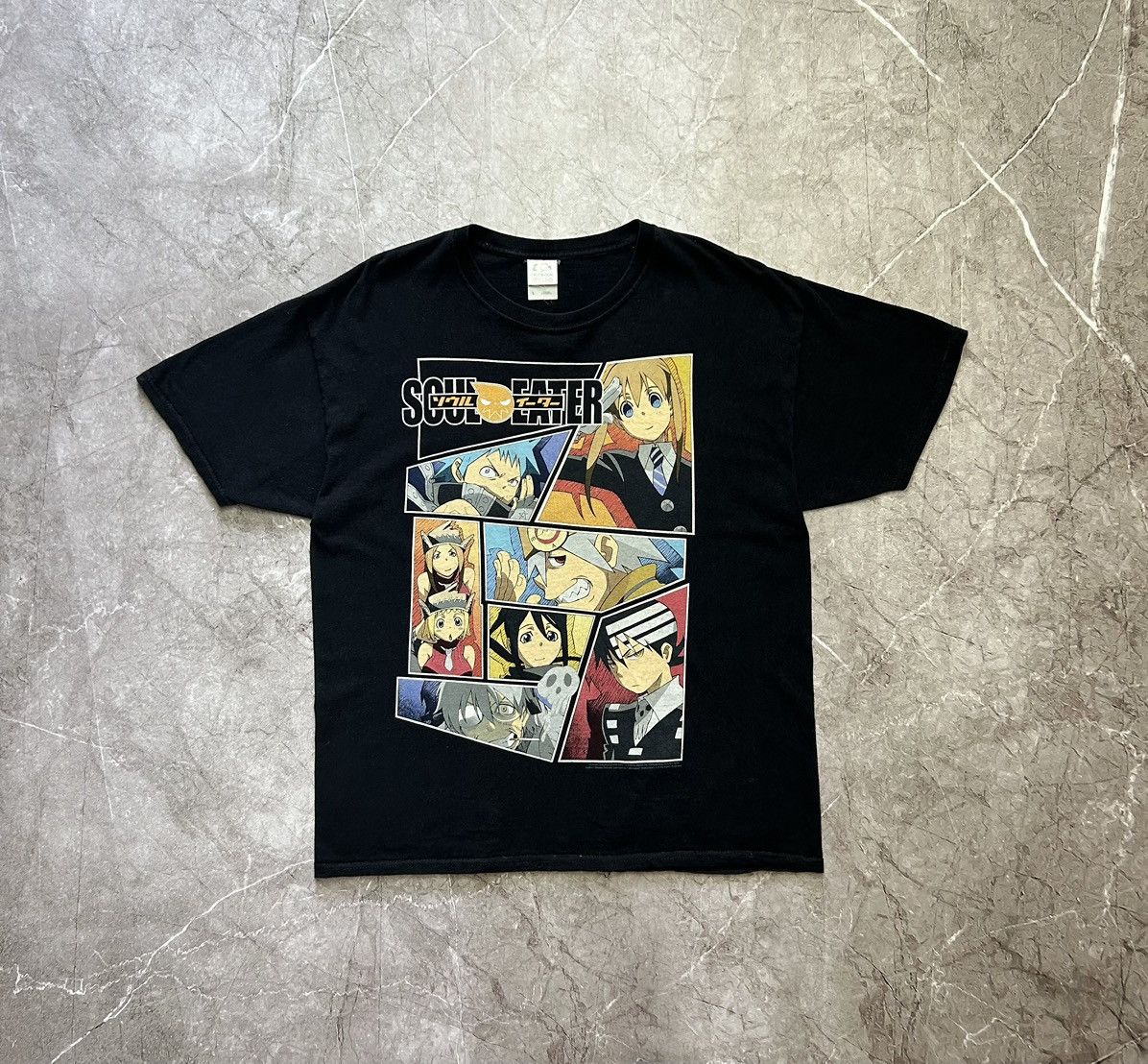 Japanese Brand × Vintage Soul Eater 2009 TV Tokyo Factory Anime Vintage T-Shirt Size US L / EU 52-54 / 3 - 1 Thumbnail