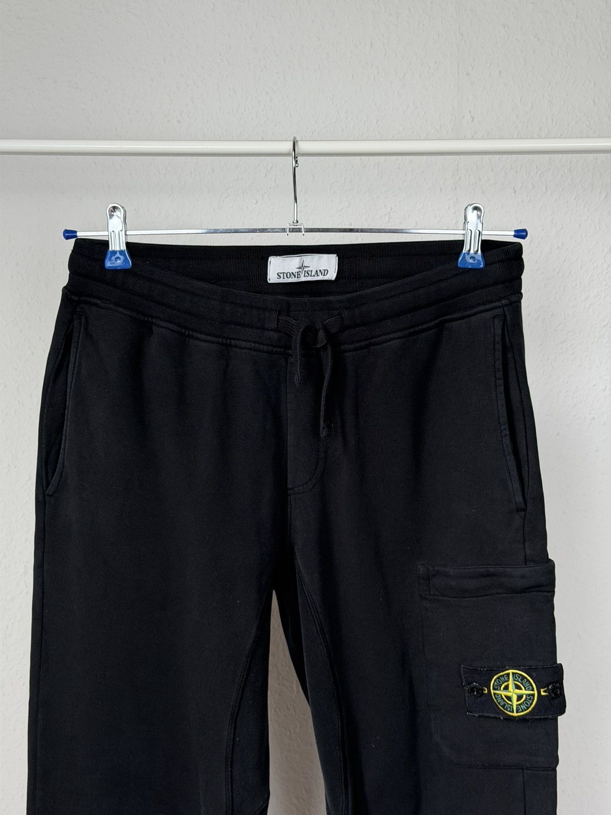 Stone Island Stone island Cargo Cotton Black Sweatpants Size S Size US 30 / EU 46 - 2 Thumbnail