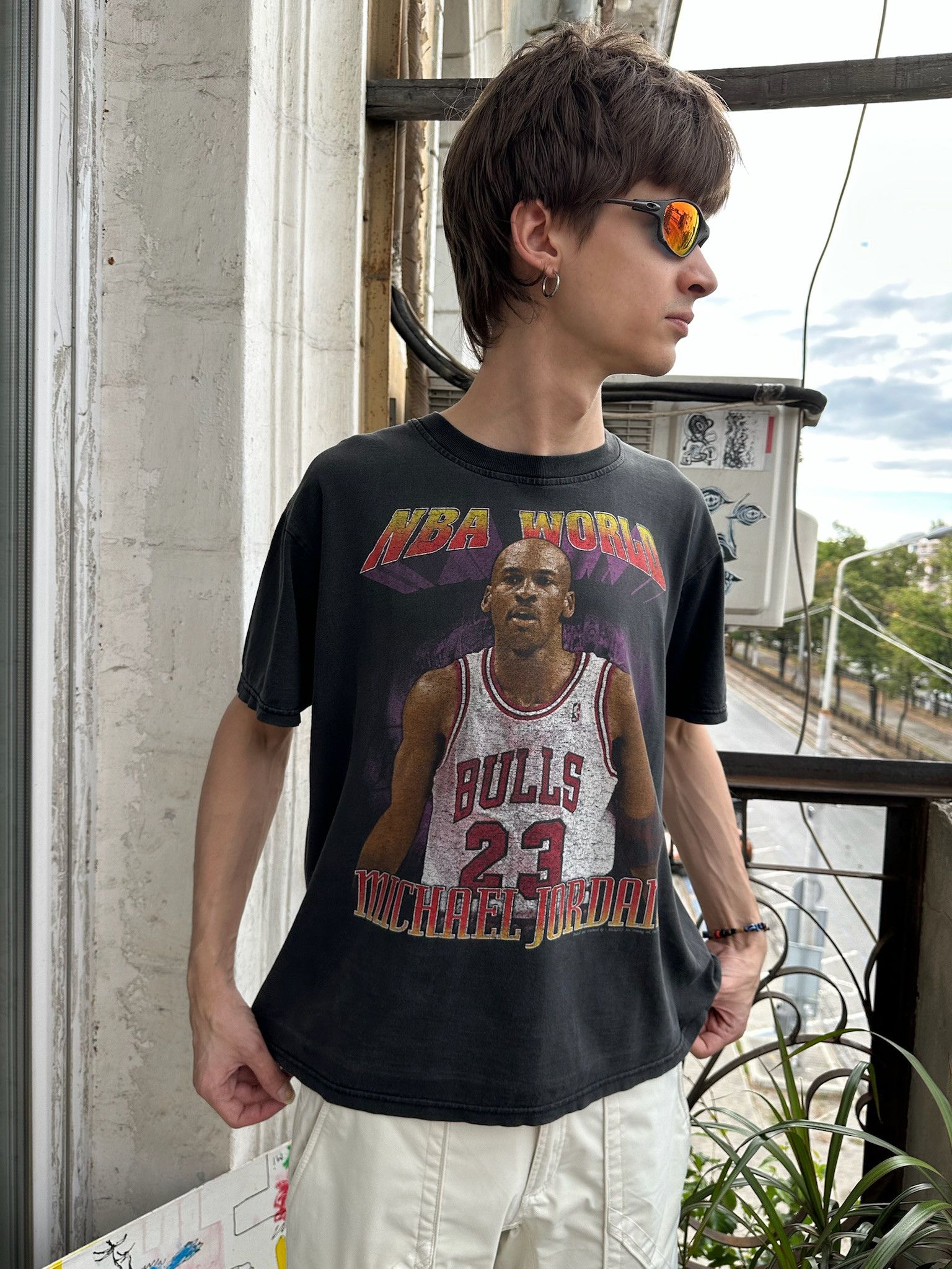 Rap Tees Michael Jordan T-Shirt faded Size US M / EU 48-50 / 2 - 4 Thumbnail