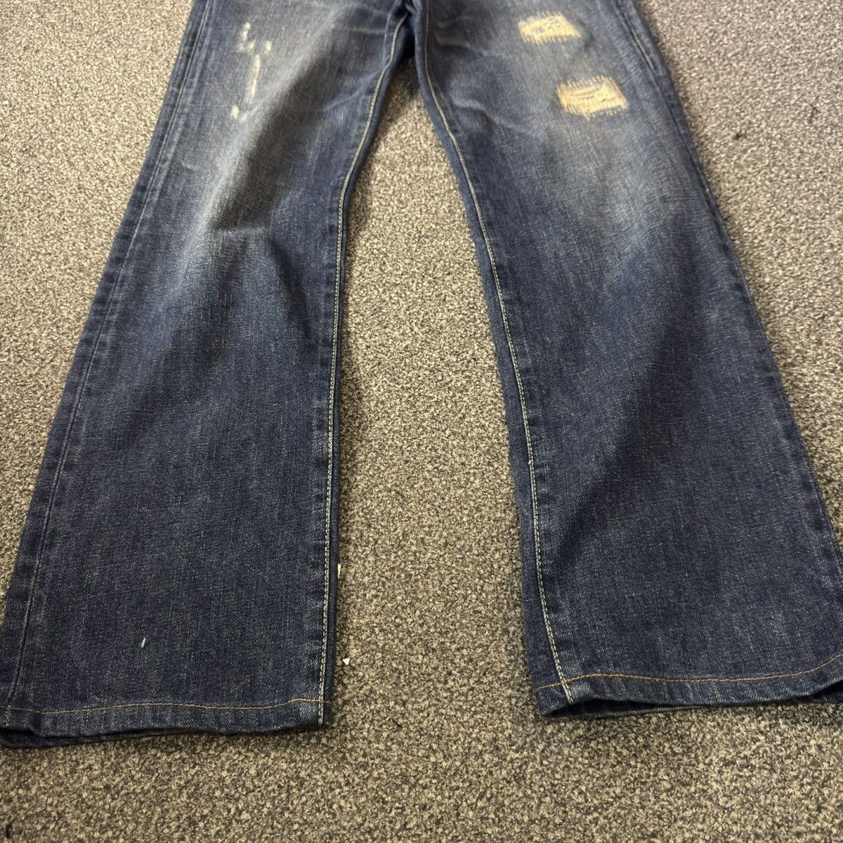 Miss Sixty 🔥 Vintage 90s Levis 502 Distressed Denim W29 Size 29" - 7 Thumbnail
