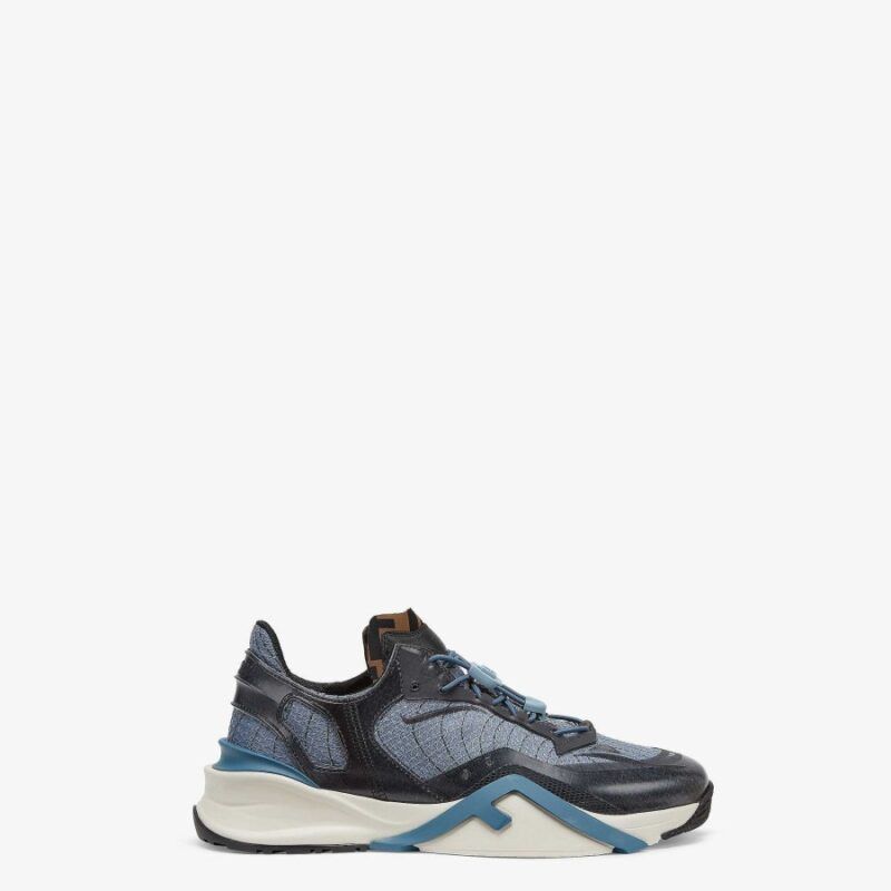 Fendi o1loc1c0824 Flow Sneakers in Multicolor Size US 10 / EU 43 - 1 Thumbnail