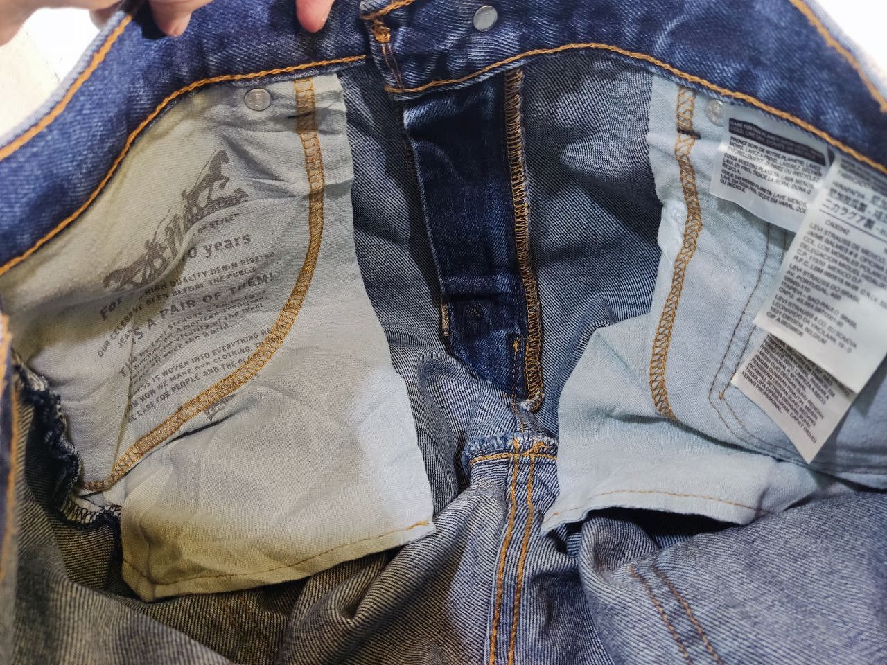 Levi's levis 517 bootcut flare slightly distressed denim Size US 36 / EU 52 - 6 Thumbnail
