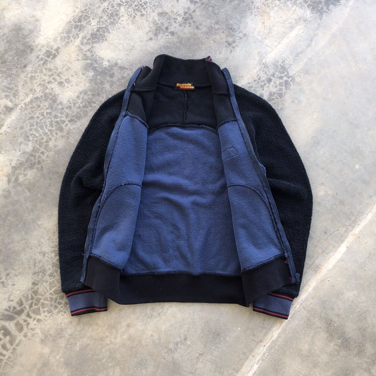 Hysteric Glamour × Japanese Brand × Vintage HYSTERIC GLAMOUR Vintage Fur Fullzip Sweater Size US S / EU 44-46 / 1 - 2 Thumbnail