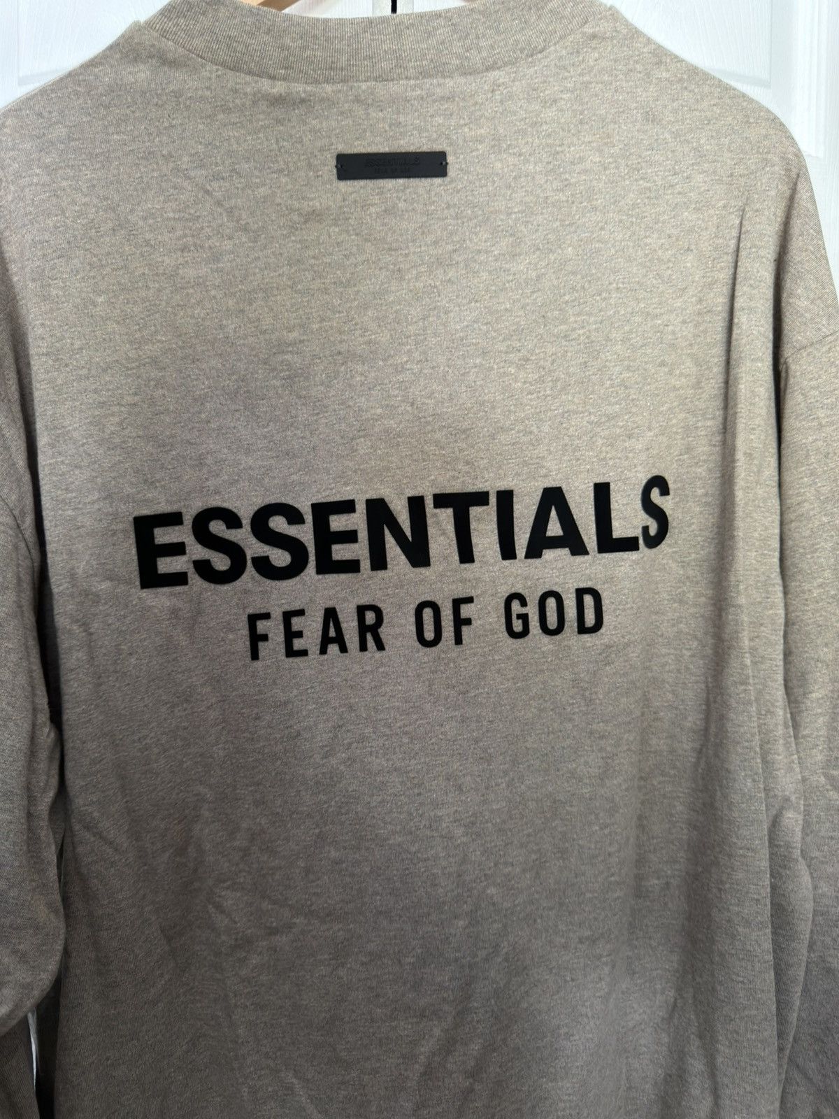 Essentials Fear of God Essentials Heather Grey Jersey Long Sleeve Size US XXS / EU 40 - 11 Thumbnail