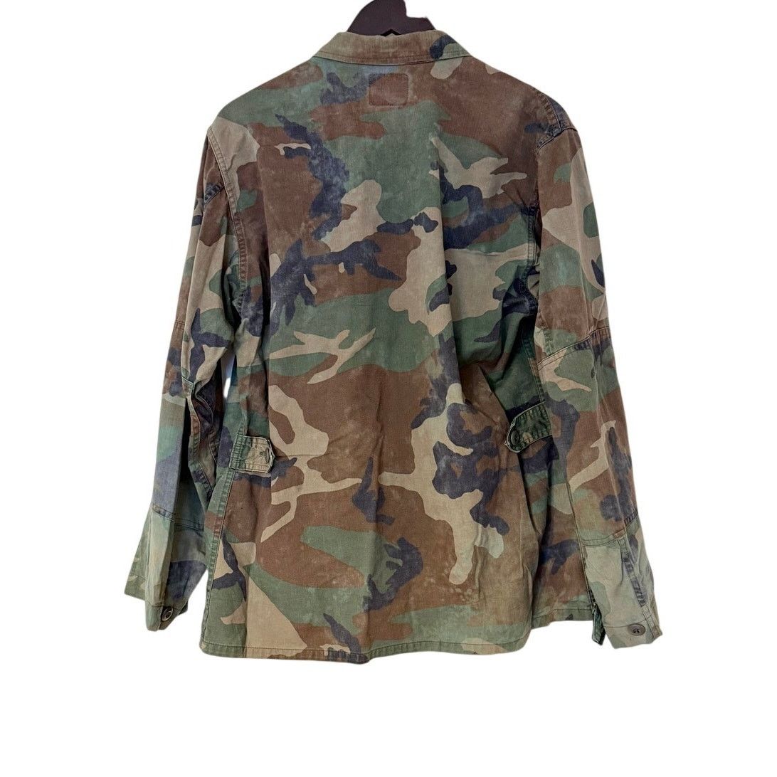 Vintage Vintage US Army Woodland Camouflage Combat Jacket Size US M / EU 48-50 / 2 - 5 Thumbnail