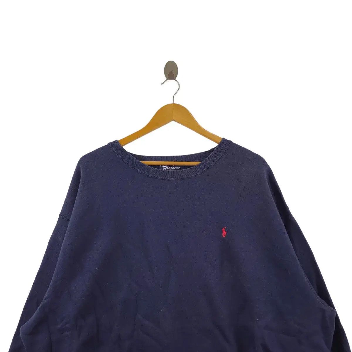 Polo Ralph Lauren Vintage 90’ POLO RALPH LAUREN Small Pony Baggy Sweatshirt Size XL / US 12-14 / IT 48-50 - 2 Thumbnail