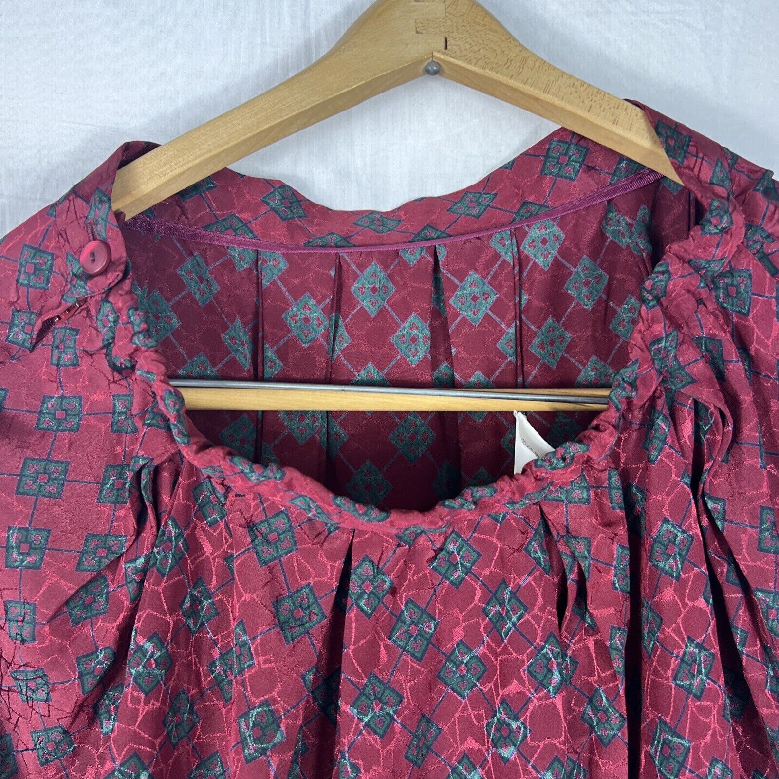 Pendleton Country Sophisticates Petite Pendleton Skirt Sz 10 Red VTG Size 32" / US 10 / IT 46 - 8 Thumbnail
