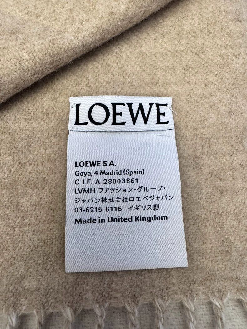 Loewe LOEWE Double flowery scarf,size:180x28 Size ONE SIZE - 4 Thumbnail