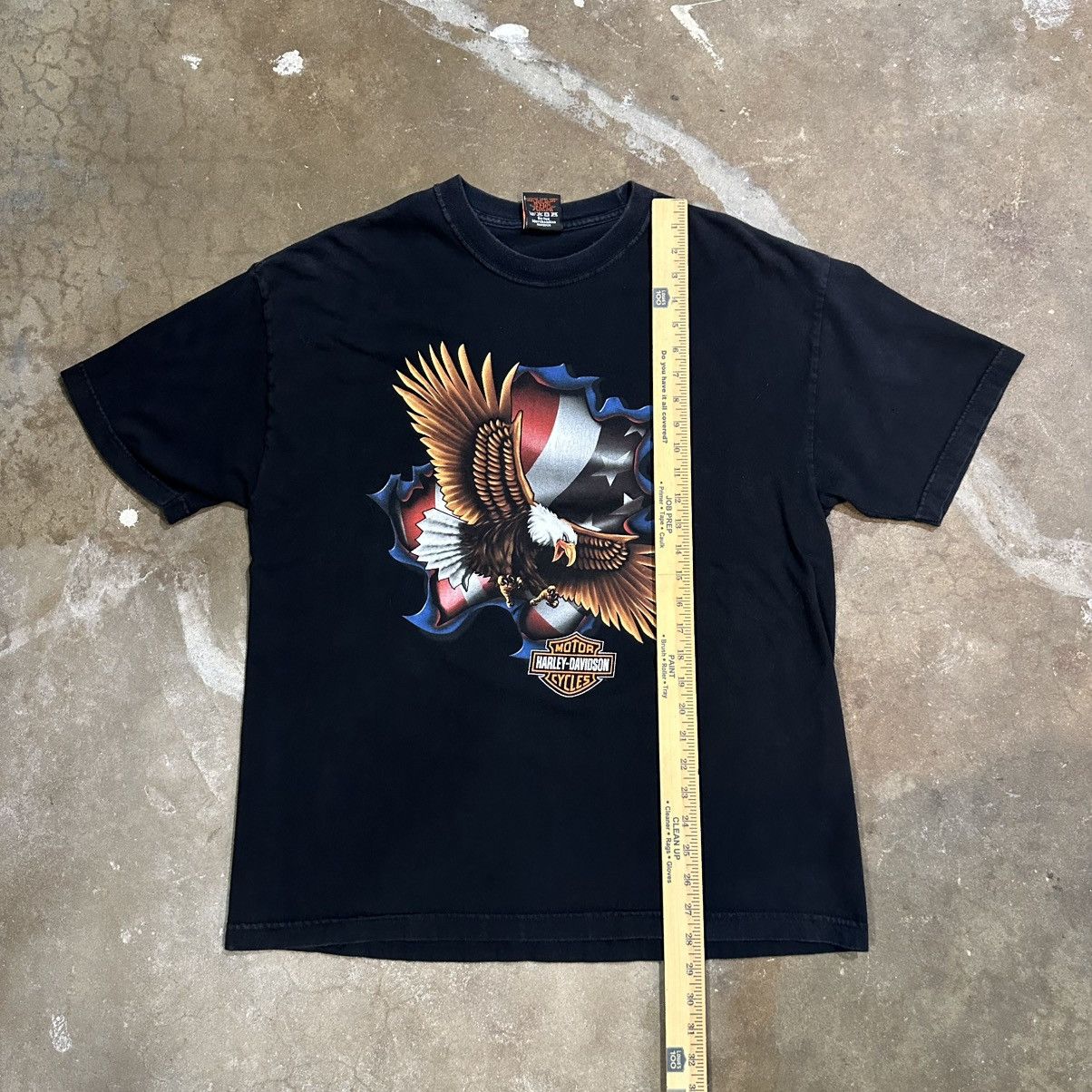 Harley Davidson Vintage Harley Davidson Eagle Breakthrough Tshirt Size US XL / EU 56 / 4 - 7 Thumbnail