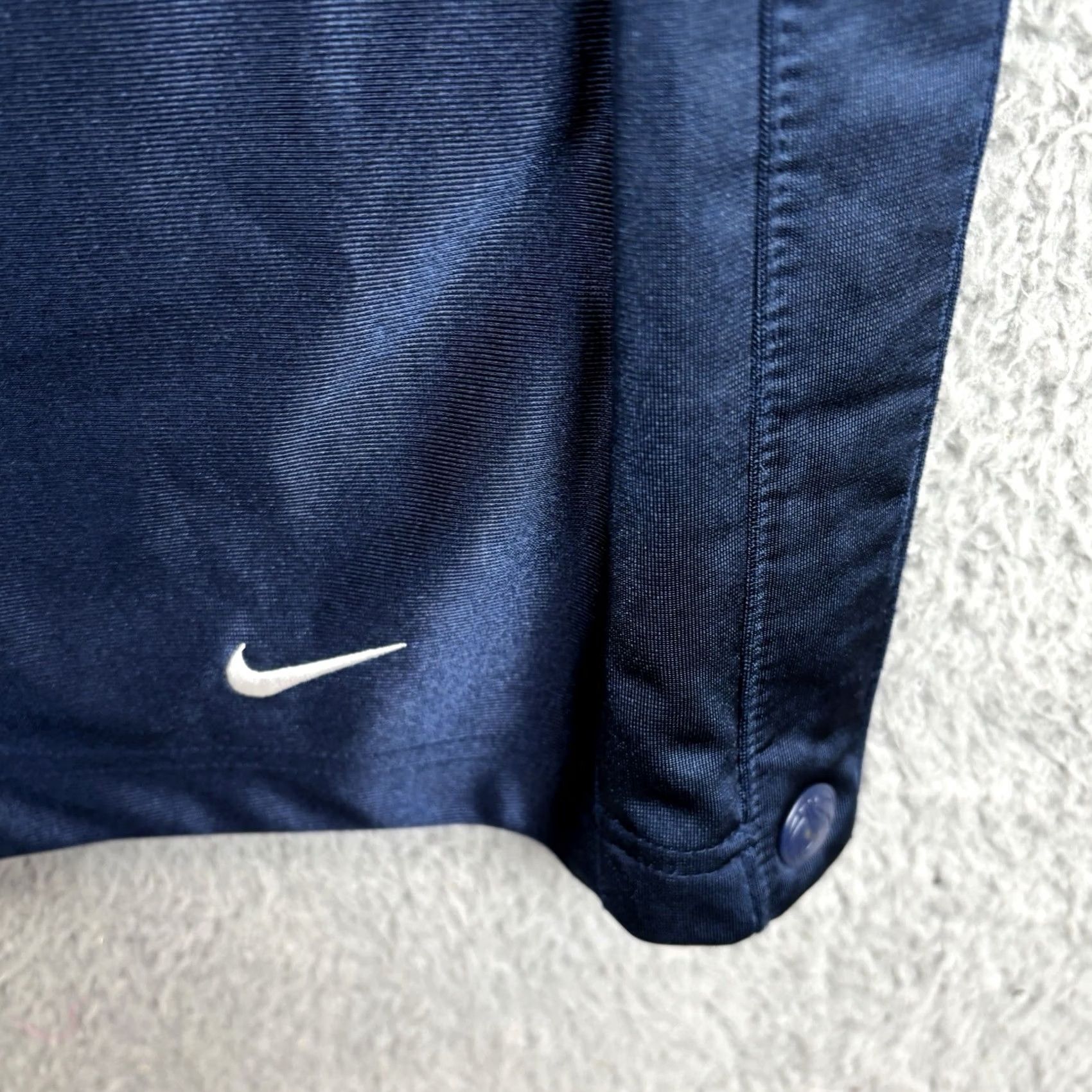 Nike Nike Shiny Dazzle Break Away Pants Mens XL Navy Baggy Vintage 90s Y2K Basketball Track Pants Size US 36 / EU 52 - 4 Thumbnail