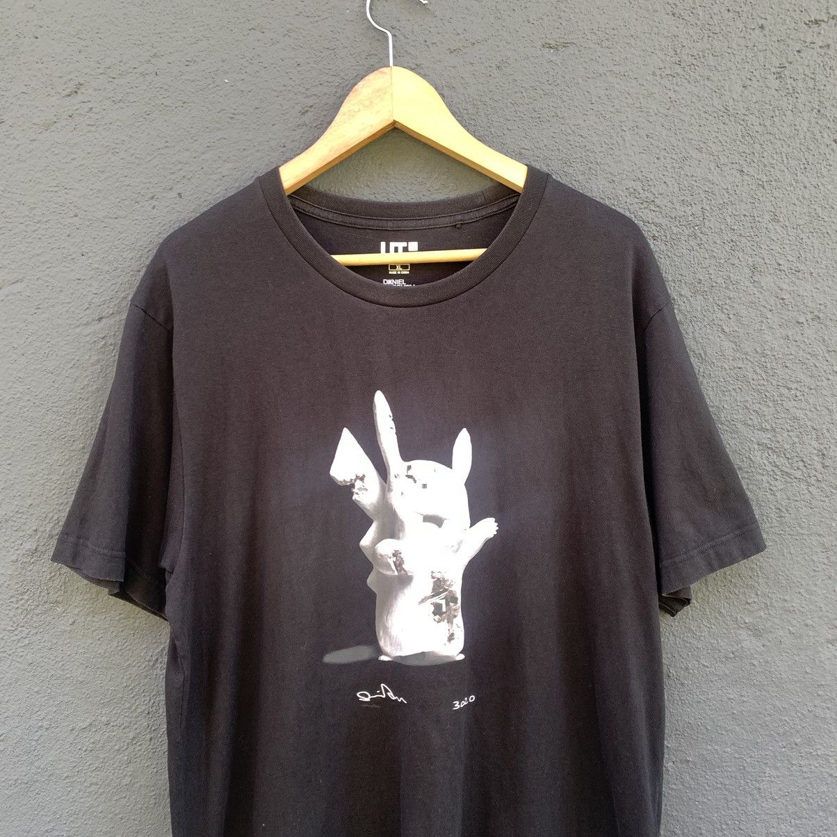 Uniqlo Thrashed Faded Pokemon X Daniel Arsham X Japanese Brand Tee Size US XL / EU 56 / 4 - 2 Thumbnail