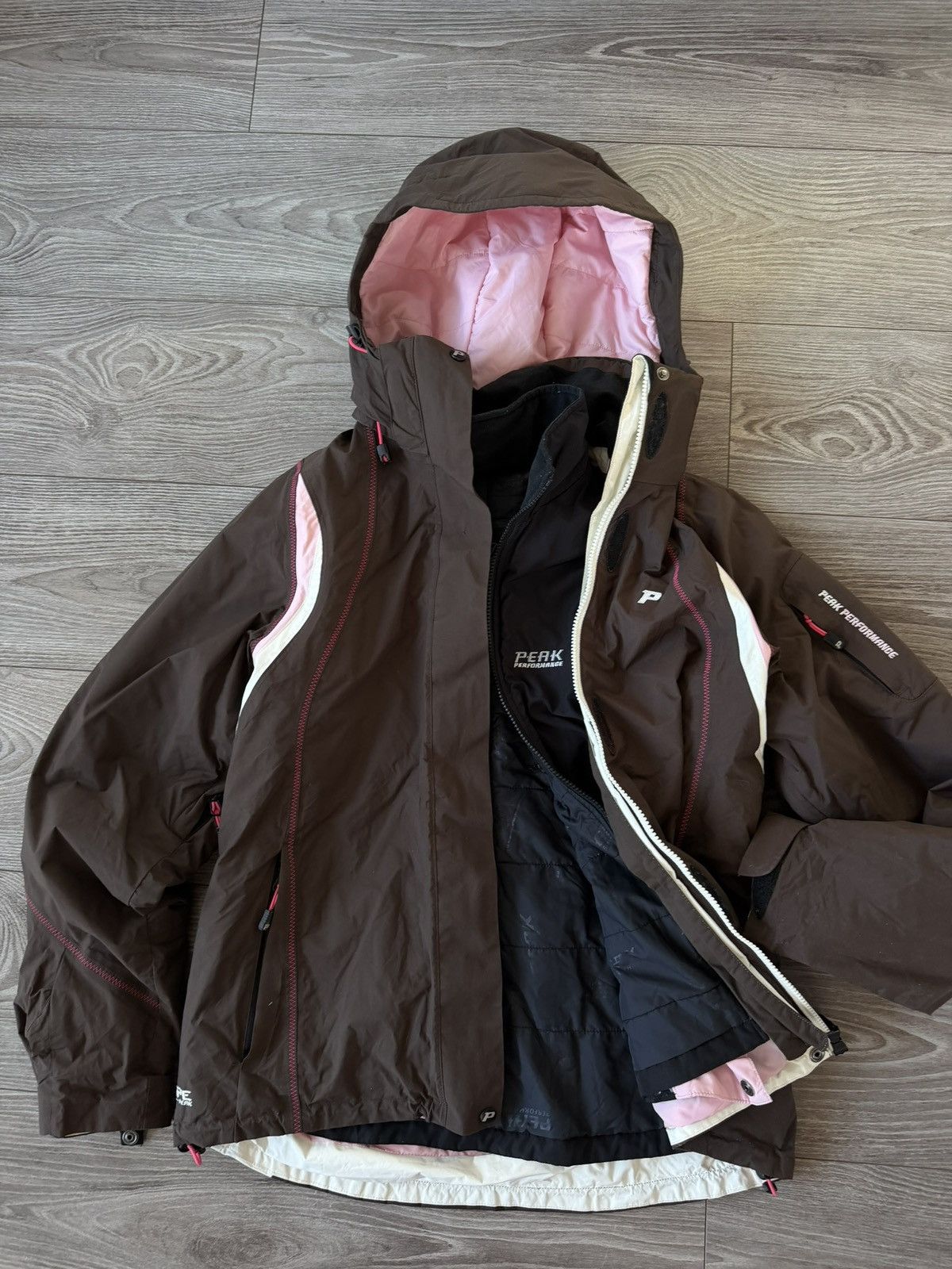 Peak Performance Peak Performance 2 in 1 Hipe Thermolite Gorpcore Jacket Size L / US 10 / IT 46 - 11 Thumbnail