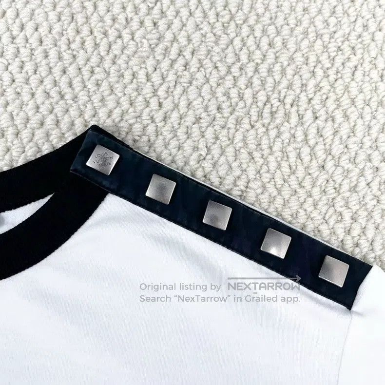 Louis Vuitton Louis Vuitton White shoulder breasted monogrammed embroide Size US XS / EU 42 / 0 - 6 Thumbnail