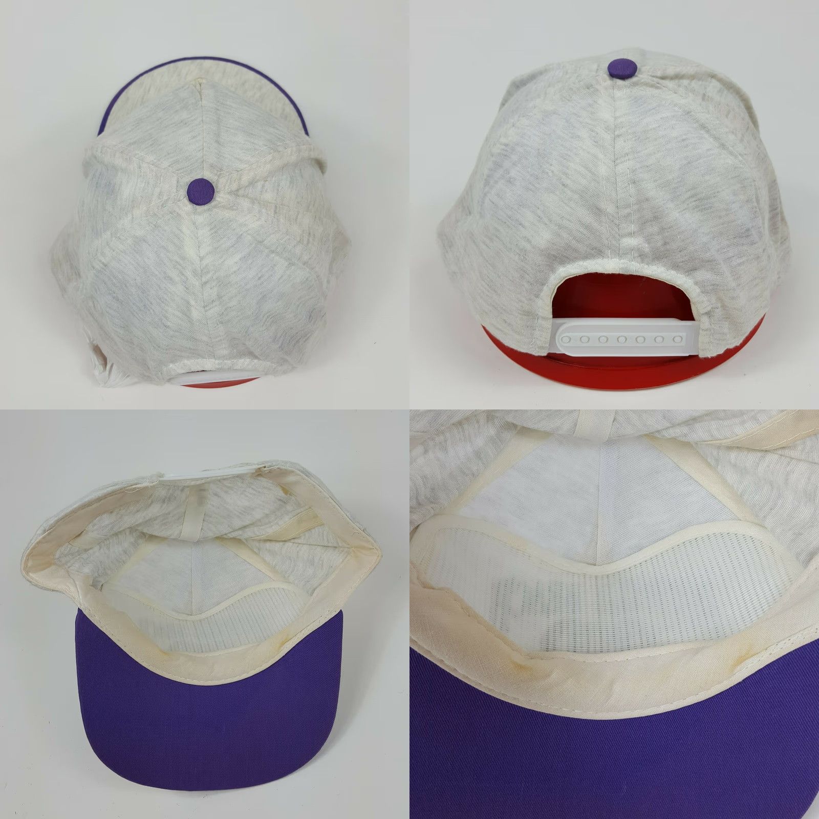 Logo 7 VINTAGE Myrtle Beach SC Heath Gray Crest Logo Snapback Trucker Hat Cap Adjustable Men Hat Birthday Gift 80s 90s Aloha Travel Beach Logo Retro Size ONE SIZE - 8 Thumbnail
