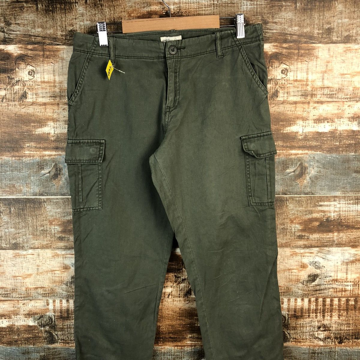 Japanese Brand DL Earth Music & Econology Cargo Multipocket Pants #C637 Size US 29 - 2 Thumbnail