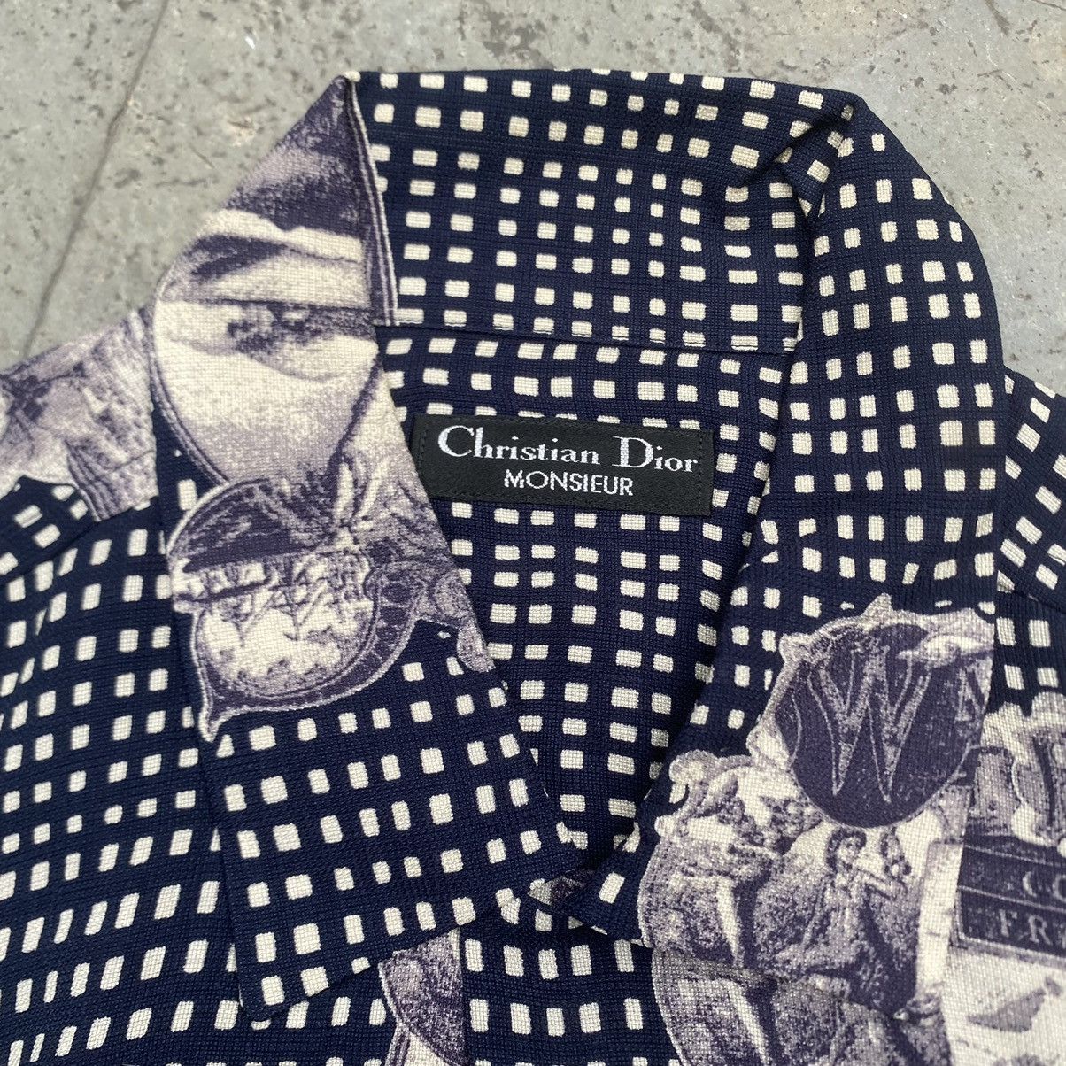 Christian Dior Monsieur Vintage Dior Silk Shirt Size US L / EU 52-54 / 3 - 4 Thumbnail
