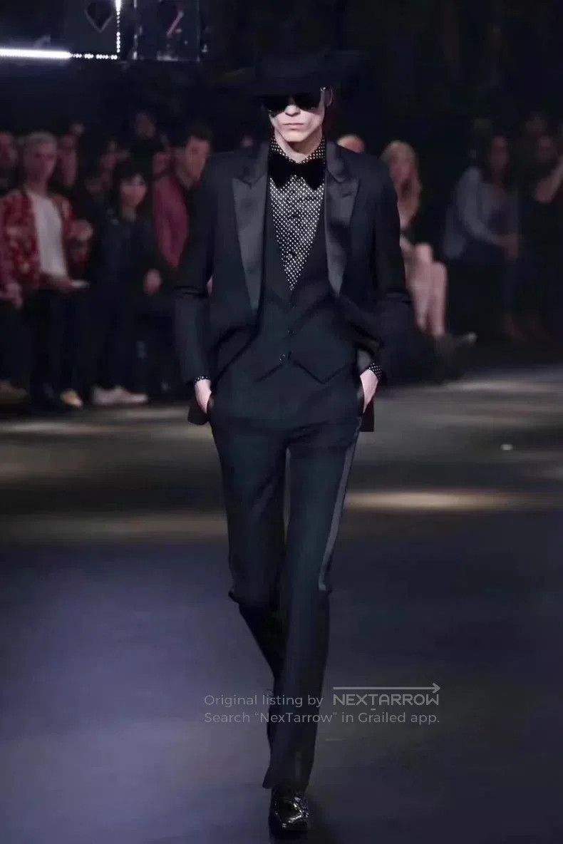 Saint Laurent Paris Saint Laurent SLP 16FW Smoking Jacket. Size US S / EU 44-46 / 1 - 2 Thumbnail