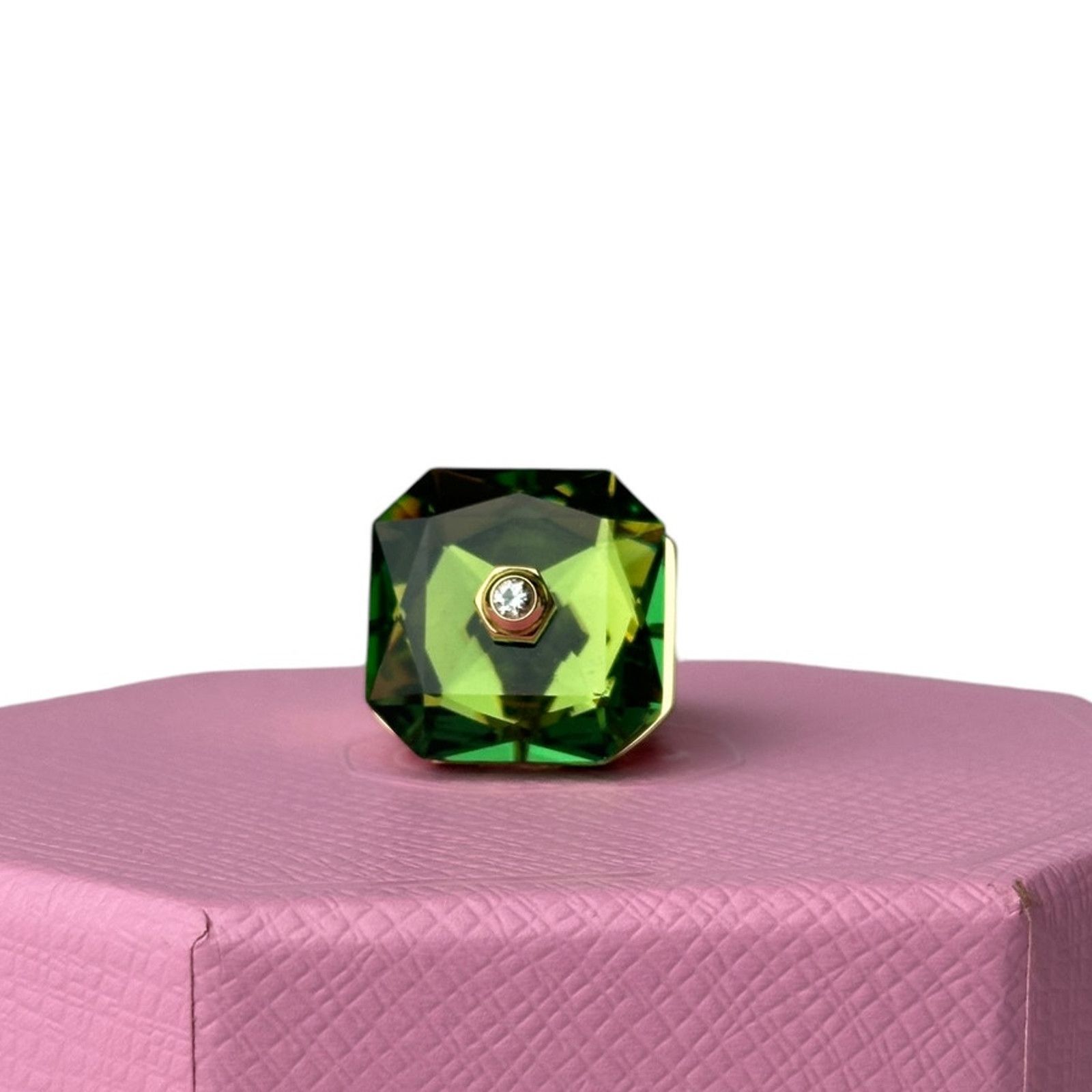 Swarovski Swarovski Numina cocktail ring Octagon cut Green Size 11 /64 Size ONE SIZE - 5 Thumbnail