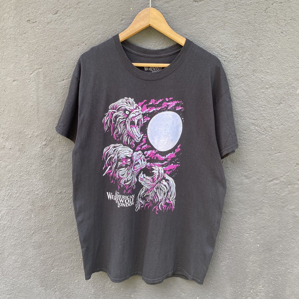 Vintage Faded An American Werewolf In London Horror Movie ERD GRUNGE Size US L / EU 52-54 / 3 - 1 Thumbnail