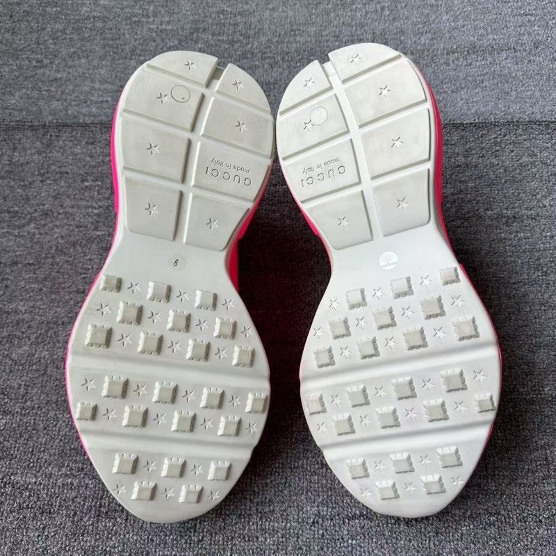 Gucci Gucci Rhyton Pink Low-top Dad Sneakers - Size US 9.5 / EU 42-43 - 4 Thumbnail