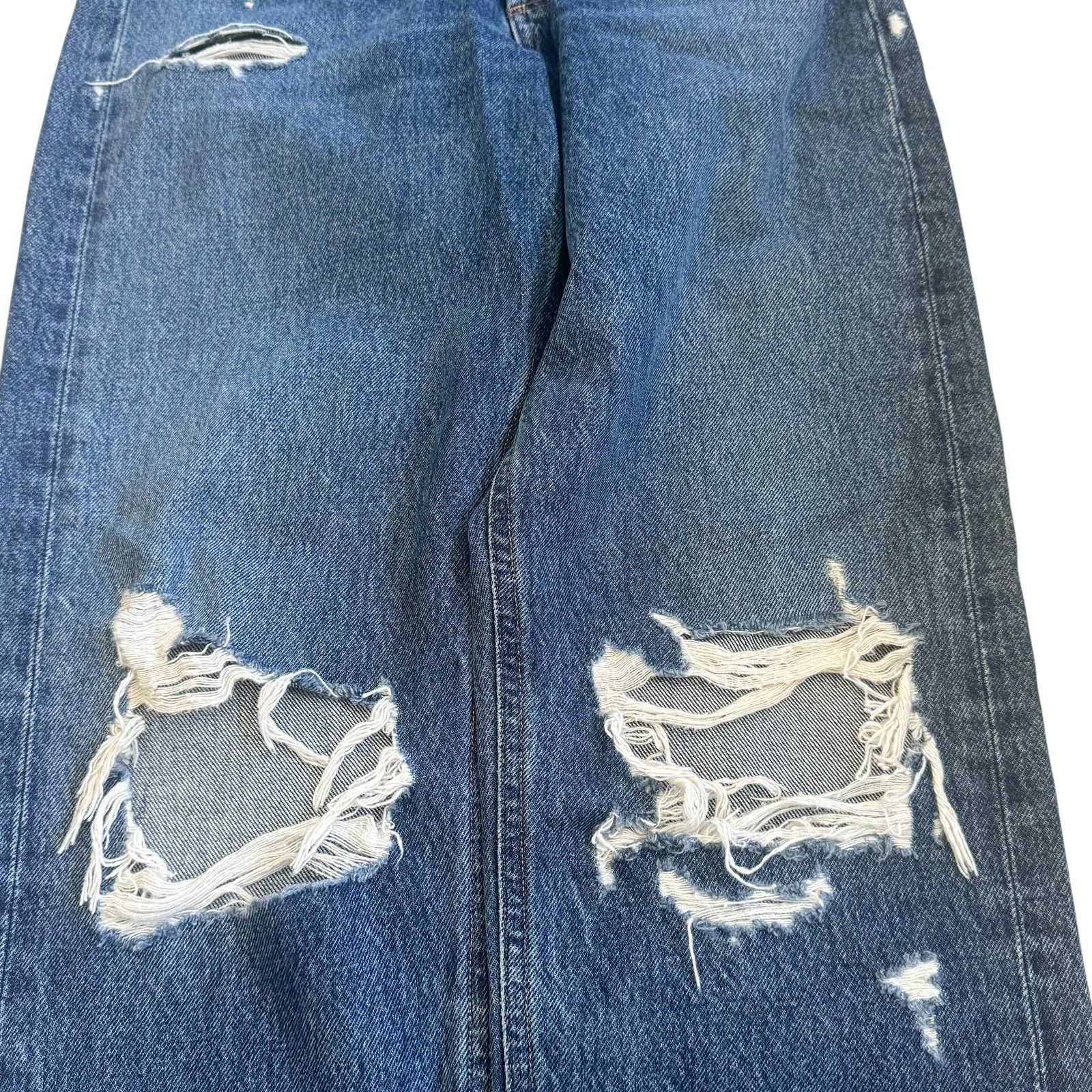 Agolde AGOLDE 90s High Rise Loose Fit Jean Psych Wash Size 25" / US 0 / IT 36 - 6 Thumbnail