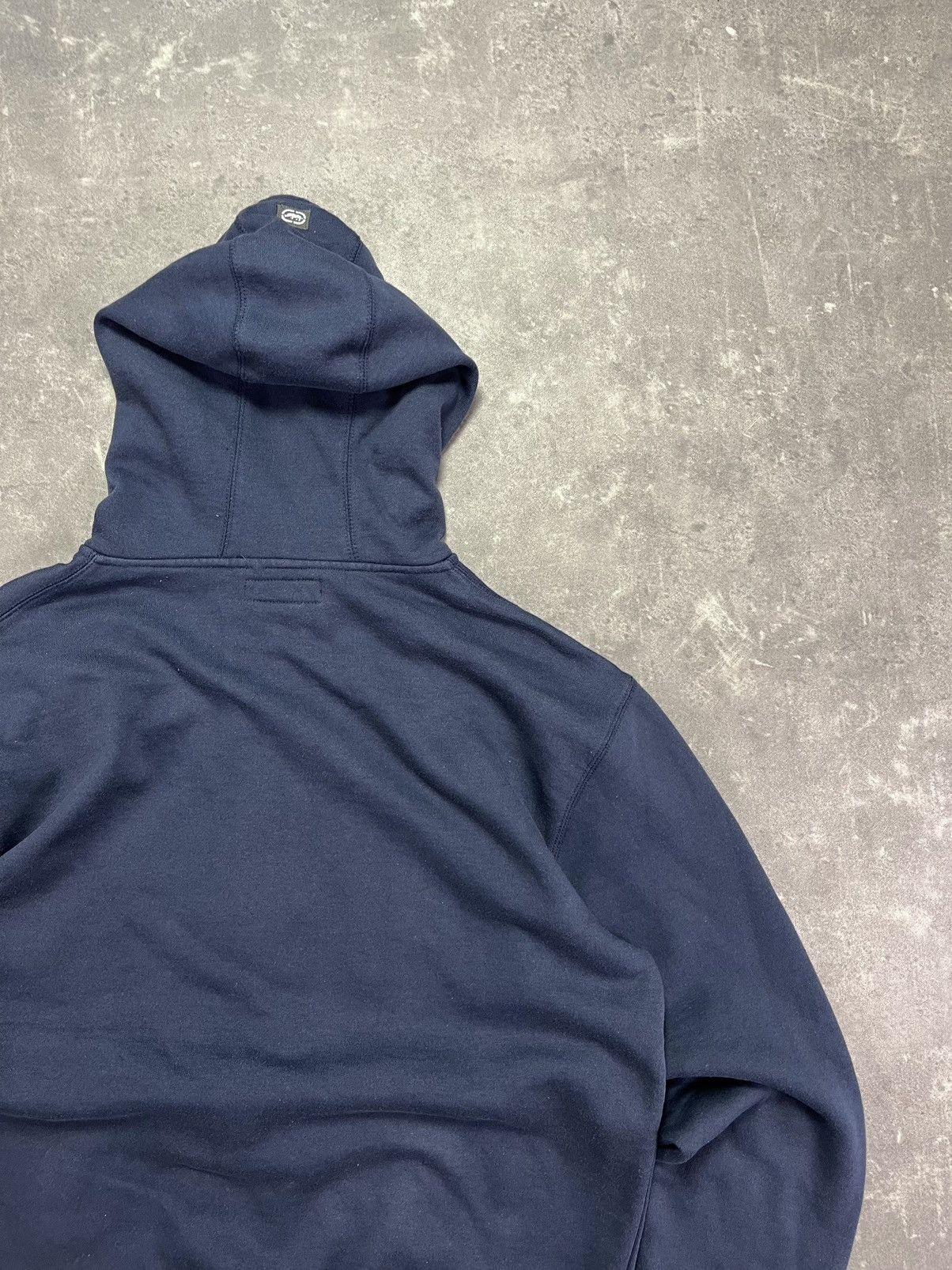 Ecko Unltd. Ecko Unltd. Dark Blue Big Logo Baggy Zip Hoodie XL Size US XL / EU 56 / 4 - 11 Thumbnail