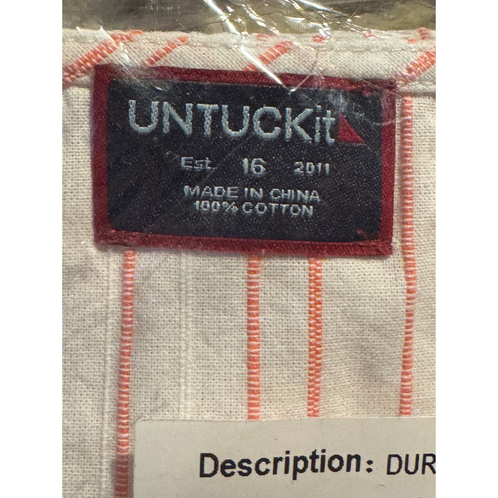 UNTUCKit Untuckit New Durfort Cotton Tunic Blouse Top Size 16 Size XXL / US 16-18 / IT 52-54 - 6 Thumbnail
