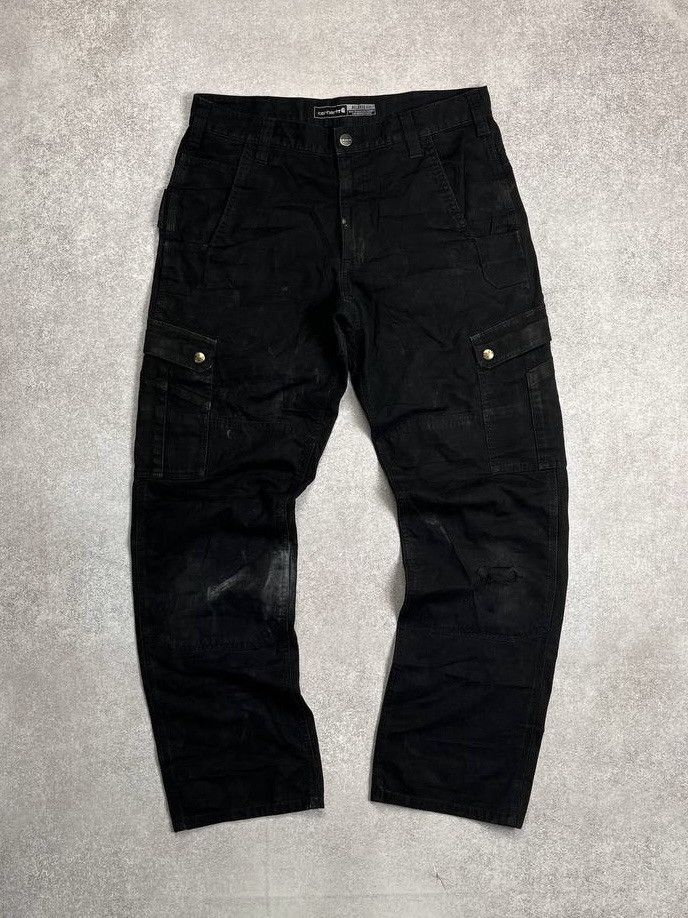 Other Vintage Carhartt Cargo Baggy Workwear Pants Y2K 32 Size US 32 / EU 48 - 2 Thumbnail