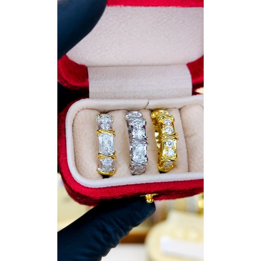 Other Moissanite Sixteen Stone Ring Band (Best Seller) Size ONE SIZE - 3 Thumbnail