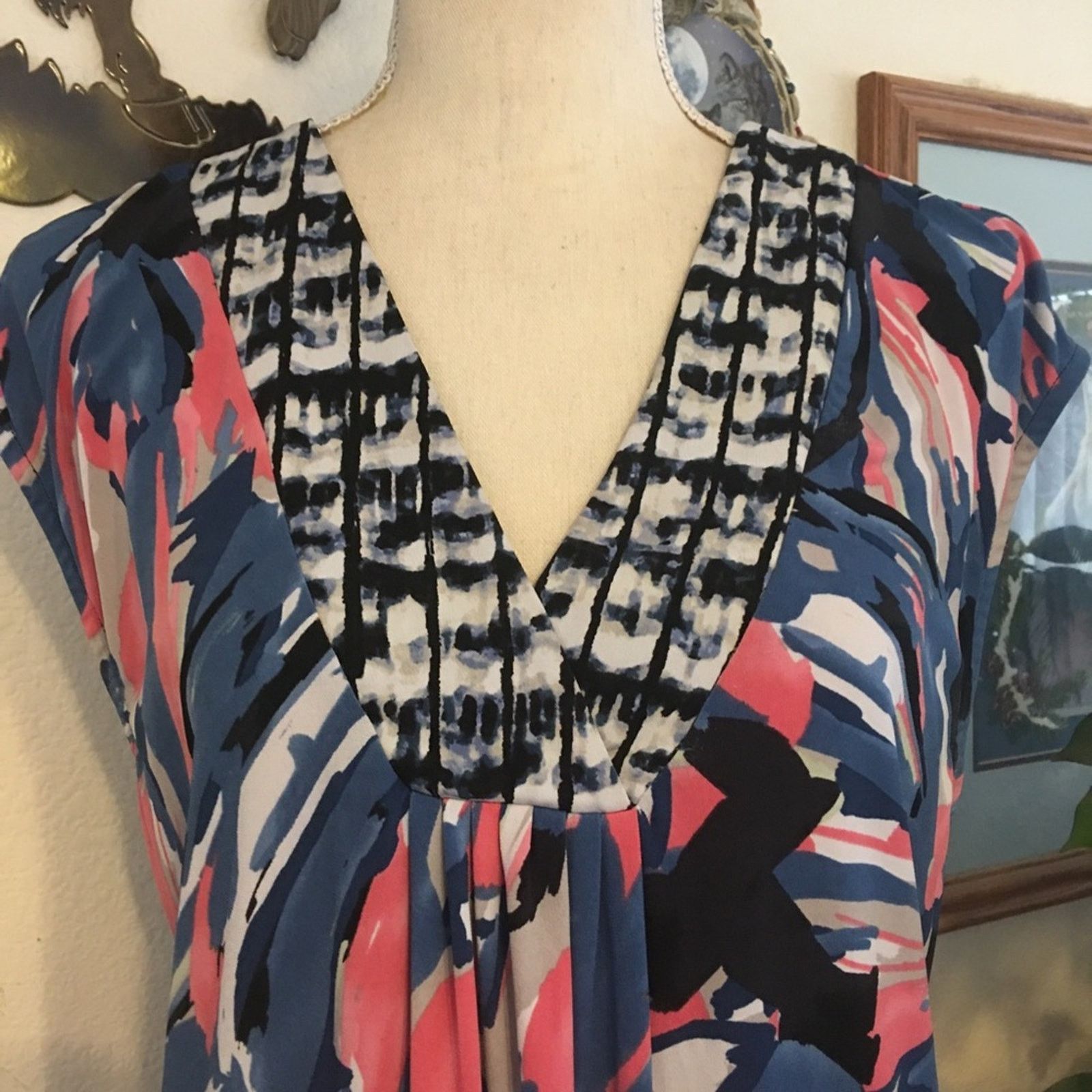Alfani Alfani wild print tunic top dress XL Size XL / US 12-14 / IT 48-50 - 3 Thumbnail