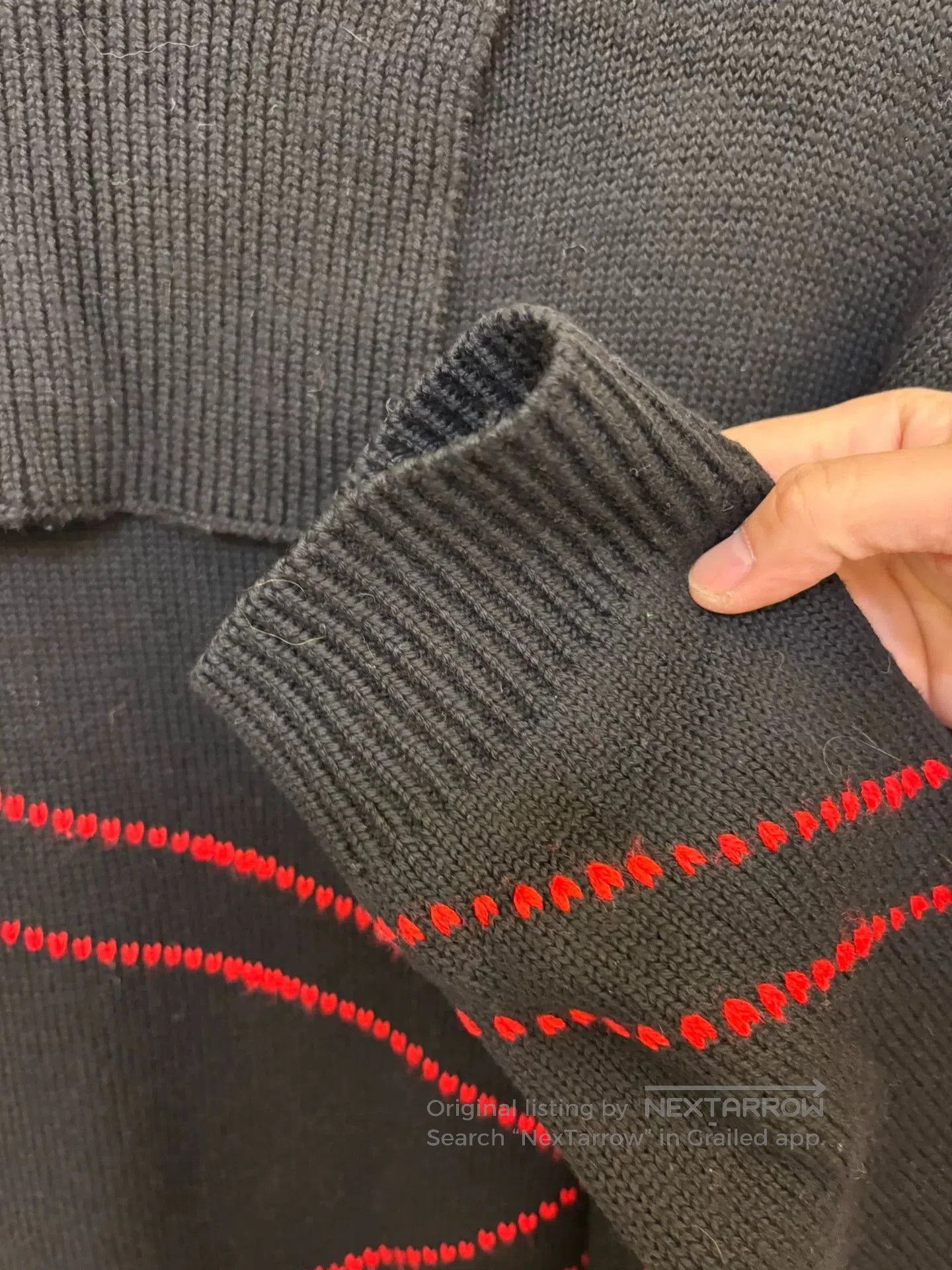Raf Simons Raf Simons Special Cut Sweater. Size US M / EU 48-50 / 2 - 5 Thumbnail