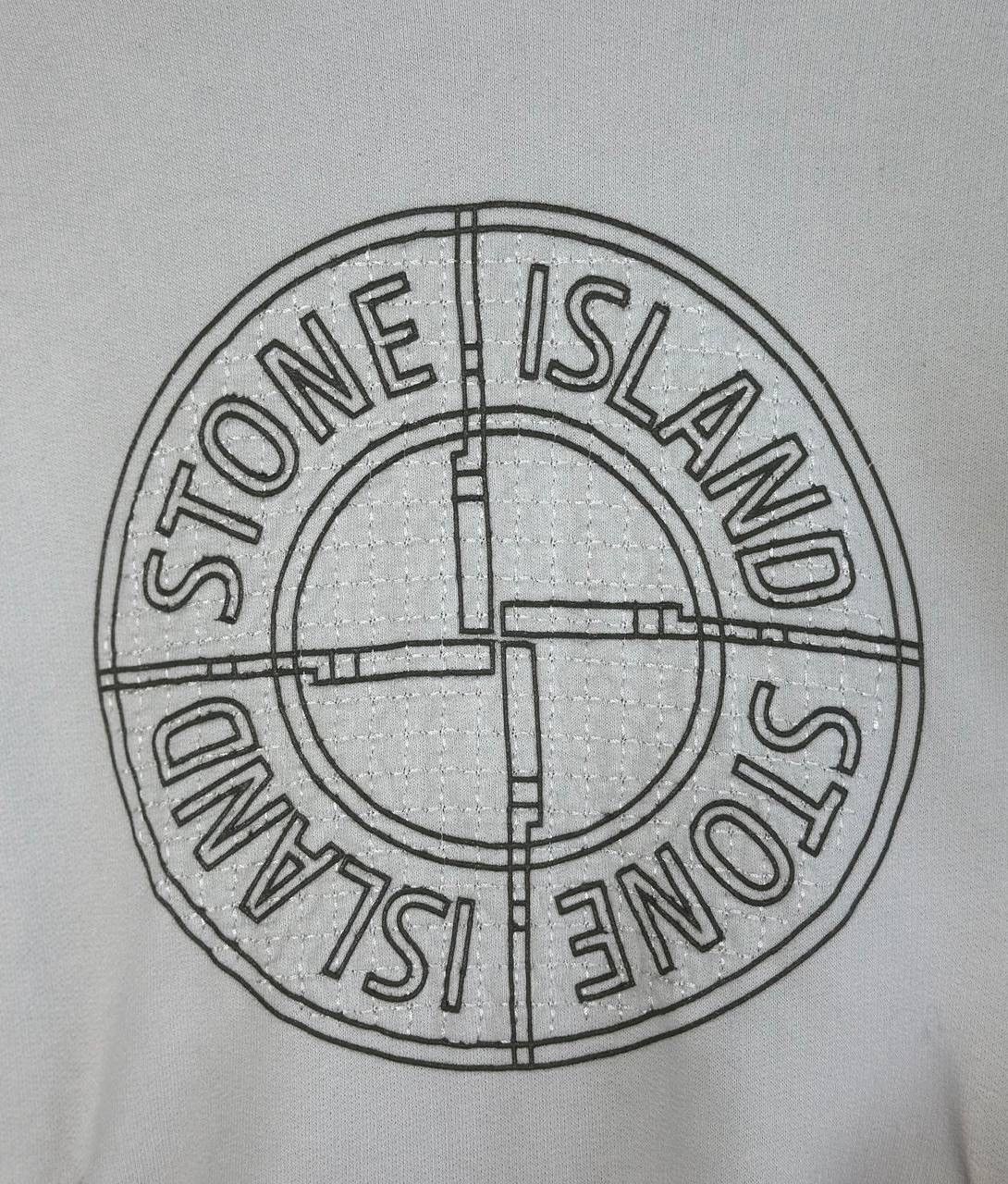 Stone Island Stone Island 2016 Embroidered Logo Pullover - L, light olive Size US L / EU 52-54 / 3 - 3 Thumbnail
